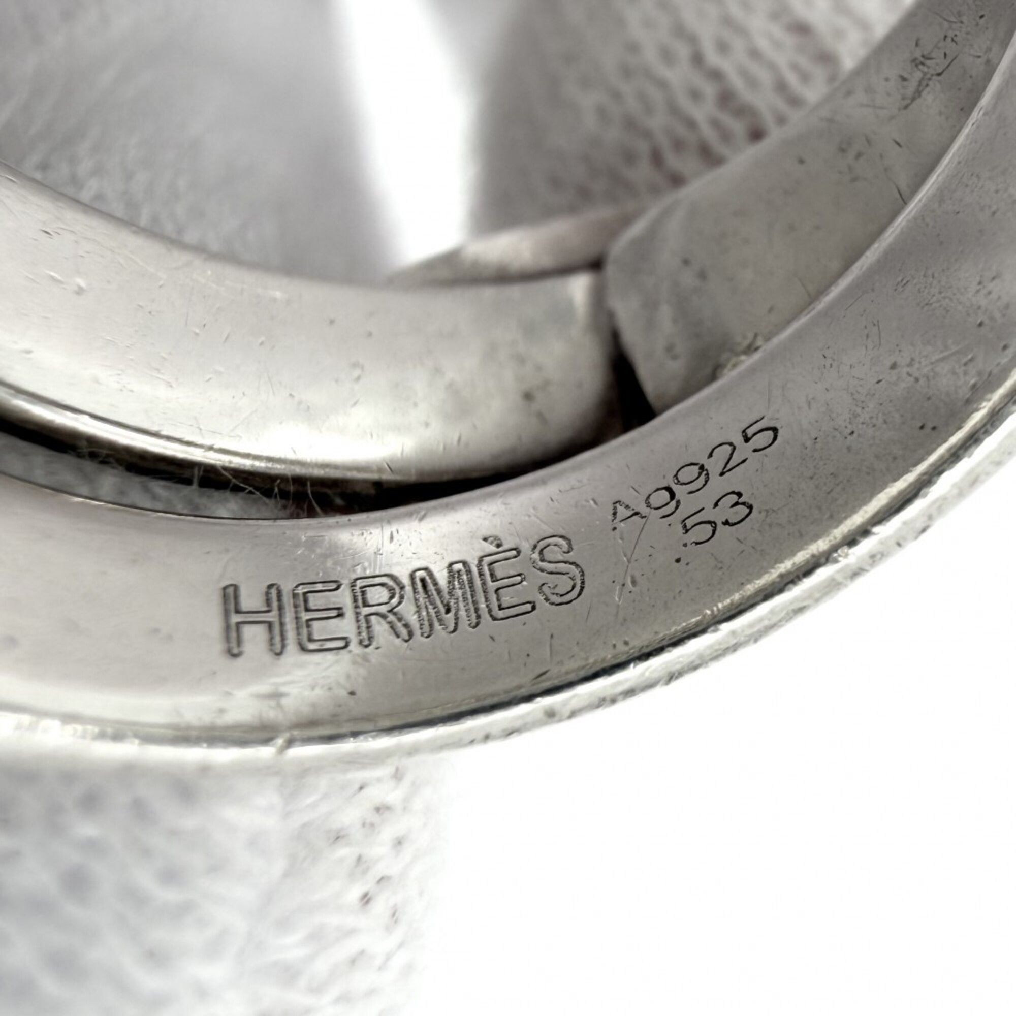 Silver 925 Band Ring (Pre-Owned) - Hermes - Modalova