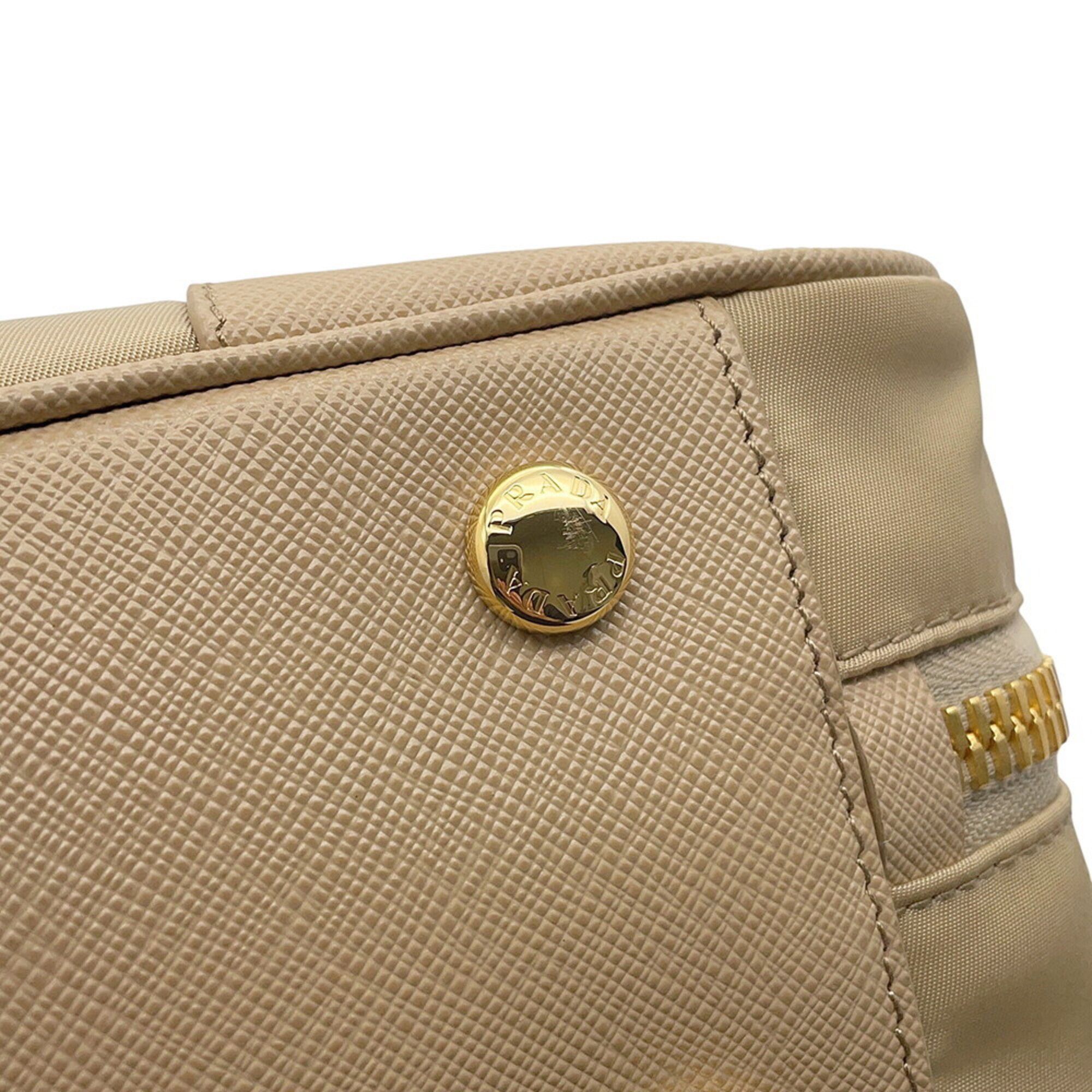Nylon Leather Handbag Shoulder Bag (Pre-Owned) - Prada - Modalova
