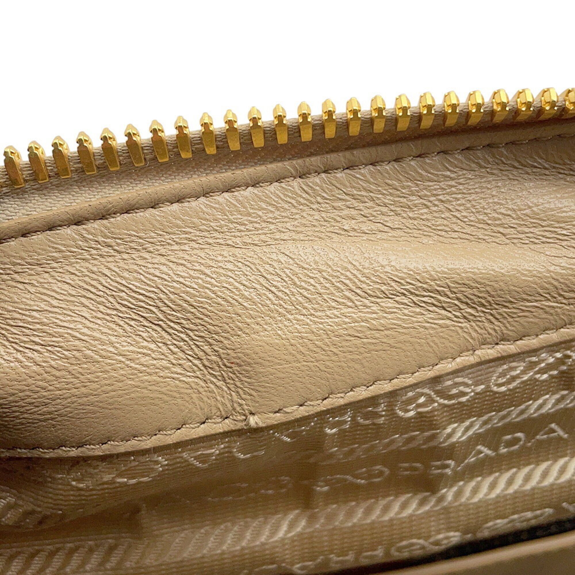 Nylon Leather Handbag Shoulder Bag (Pre-Owned) - Prada - Modalova