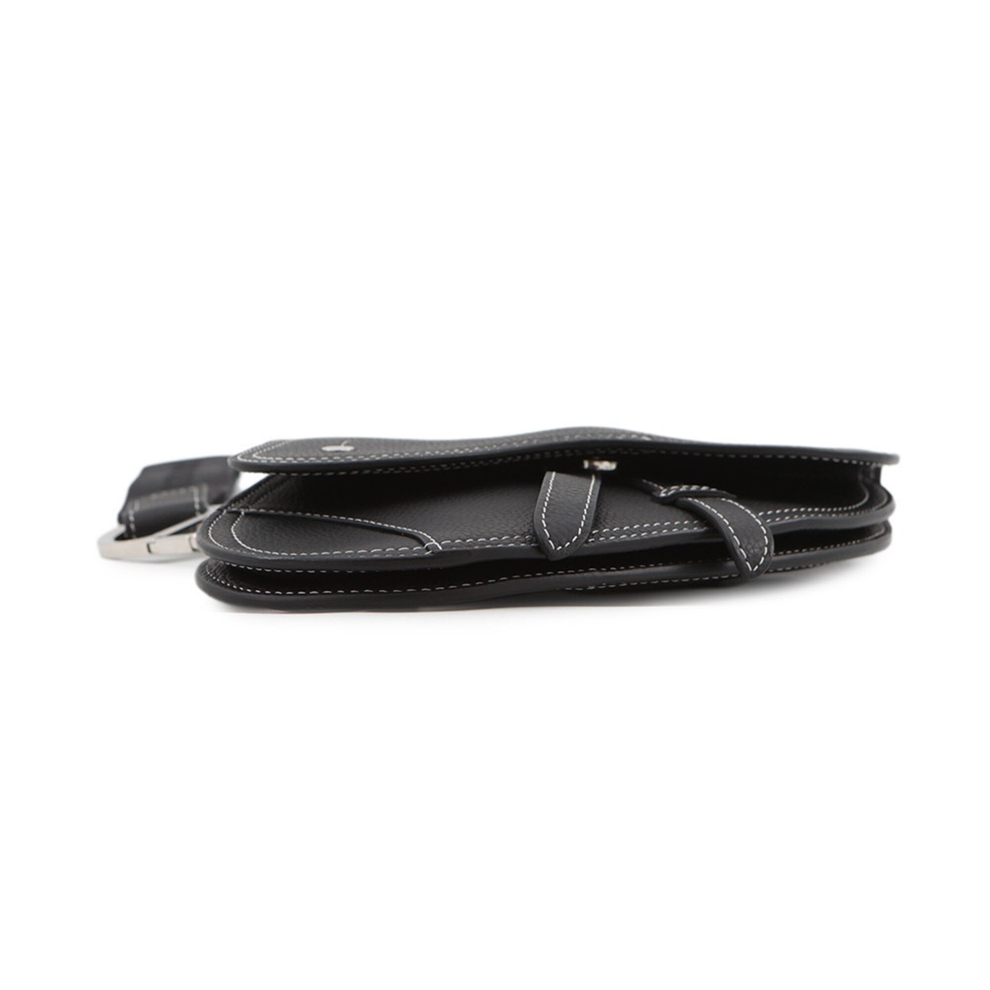 Leather Clutch Bag Handbag Saddle Bag (Pre-Owned) - Christian Dior - Modalova