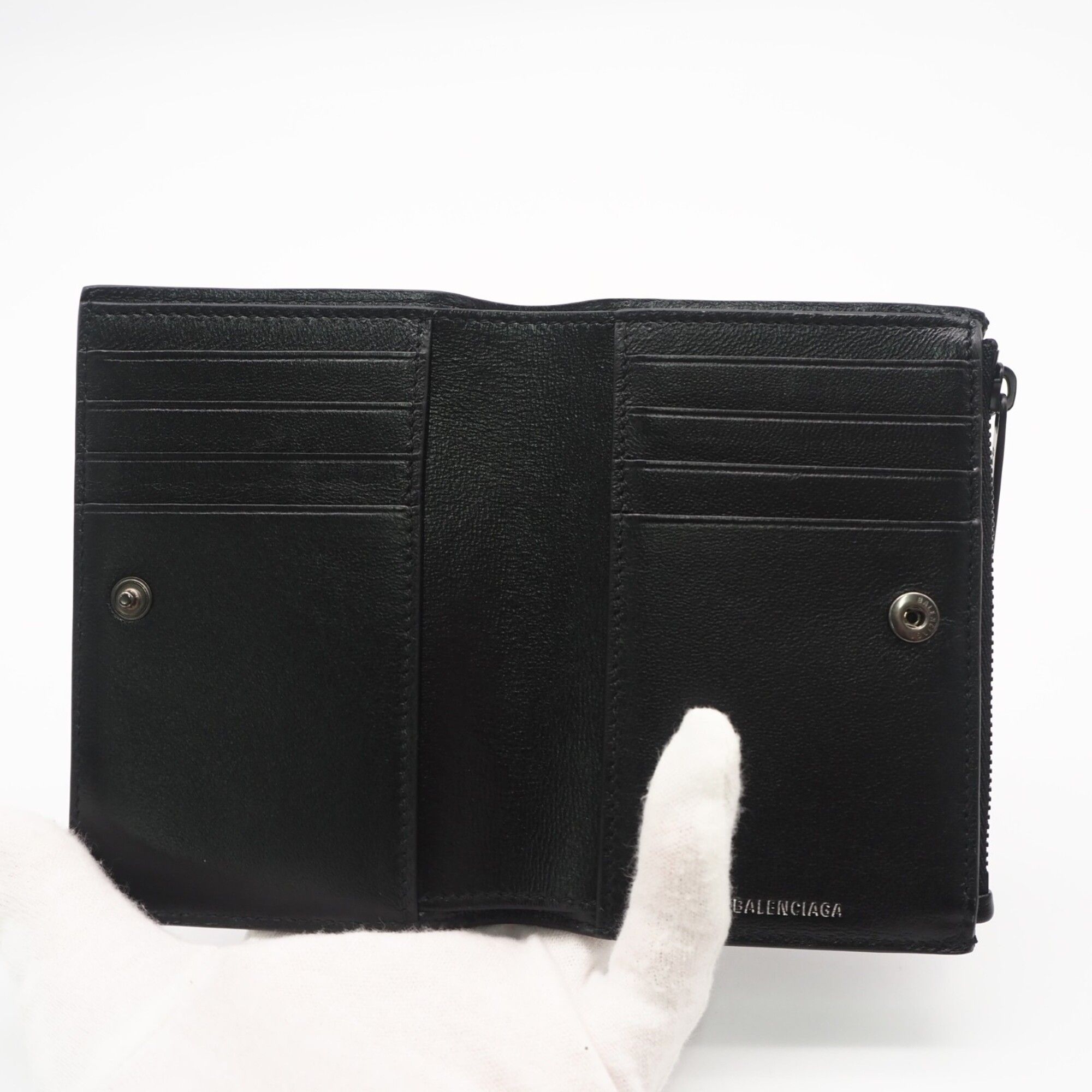 Leather Wallet (Bi-Fold) (Pre-Owned) - Balenciaga - Modalova