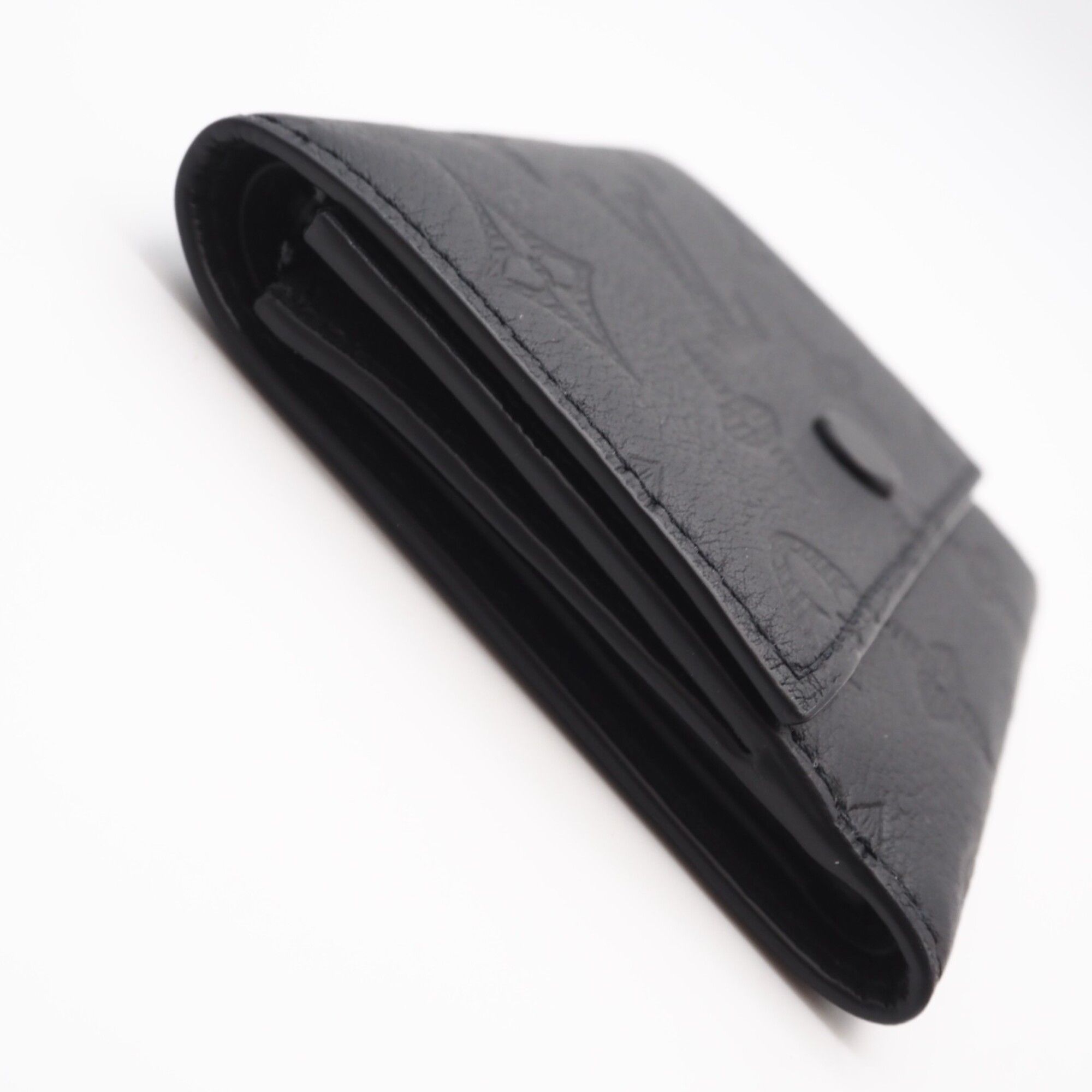 Monogram Shadow Leather Wallet (Tri-Fold) (Pre-Owned) - Louis Vuitton - Modalova