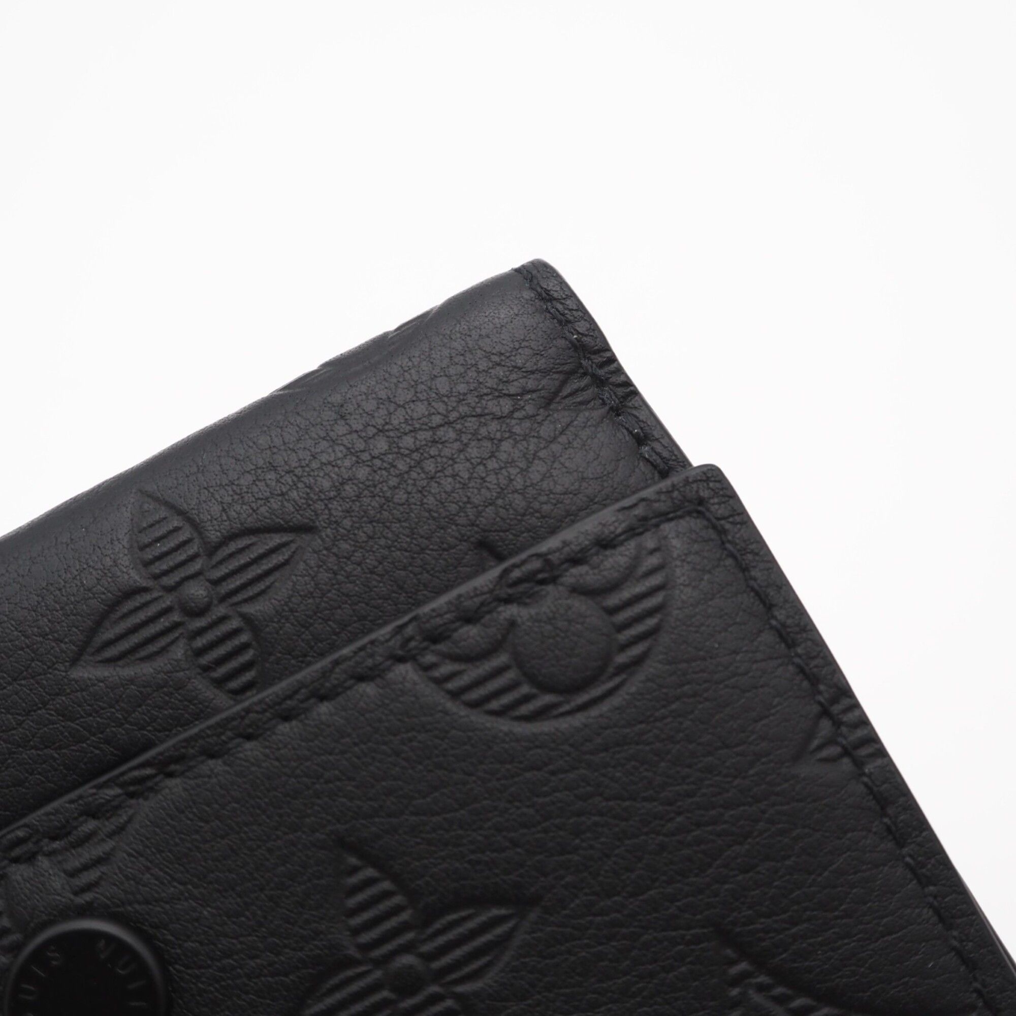 Monogram Shadow Leather Wallet (Tri-Fold) (Pre-Owned) - Louis Vuitton - Modalova
