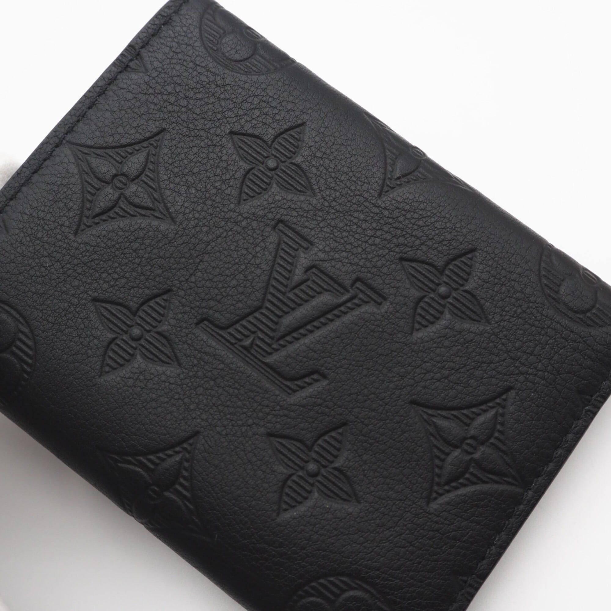 Monogram Shadow Leather Wallet (Tri-Fold) (Pre-Owned) - Louis Vuitton - Modalova