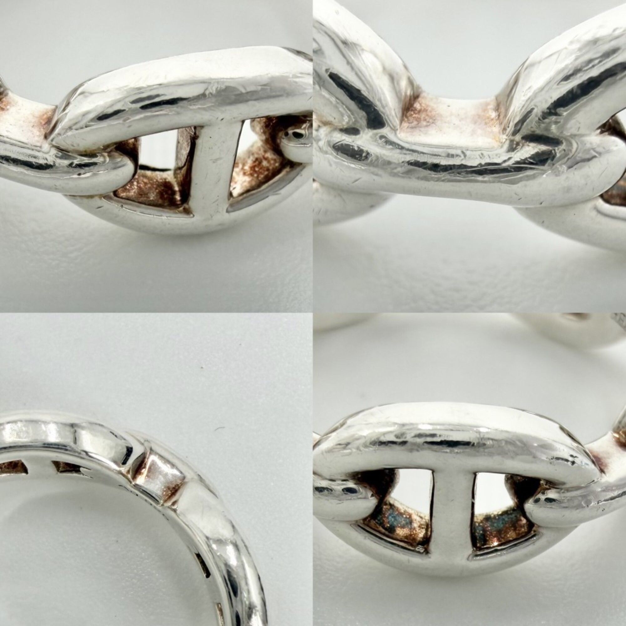 Silver 925 Band Ring (Pre-Owned) - Hermes - Modalova