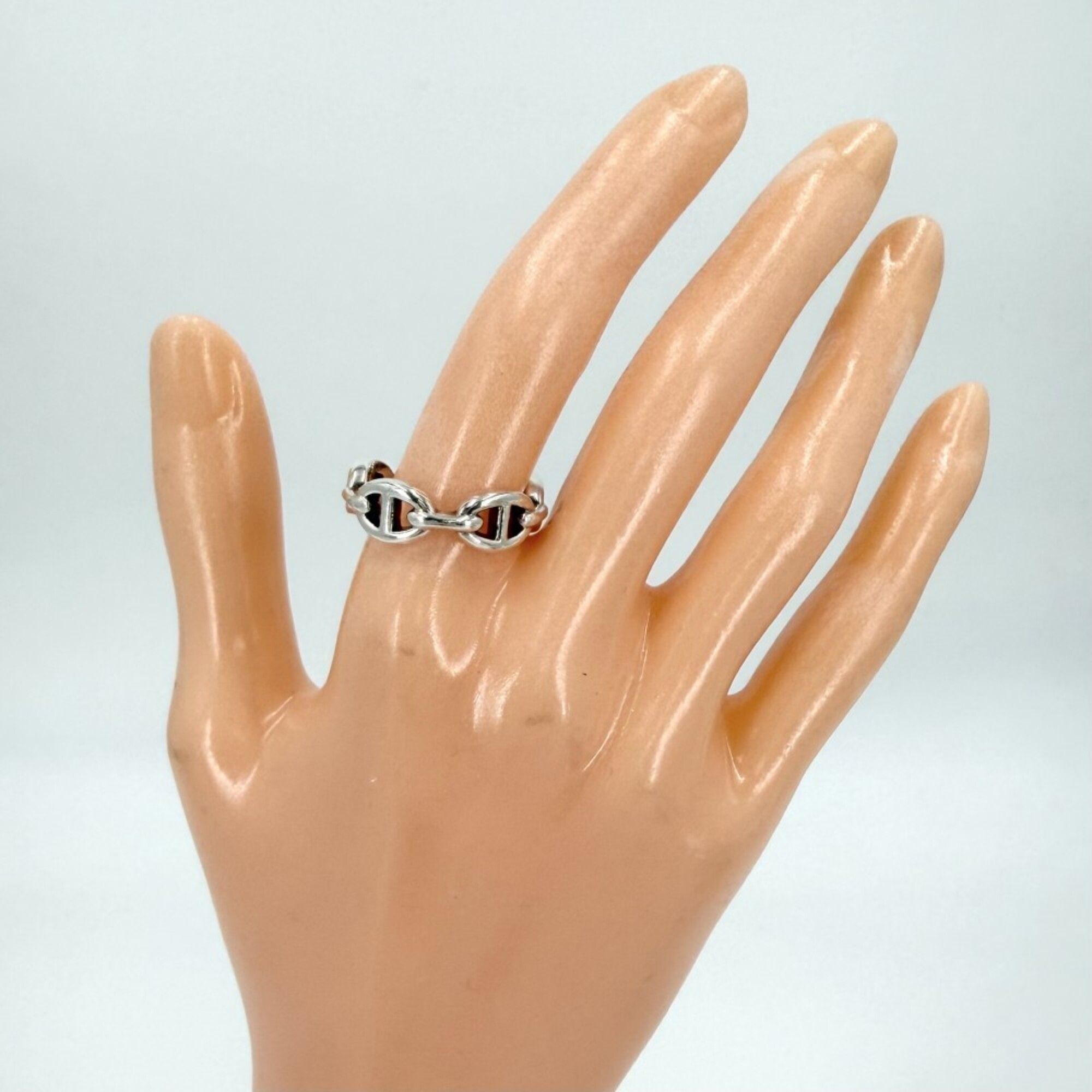 Silver 925 Band Ring (Pre-Owned) - Hermes - Modalova