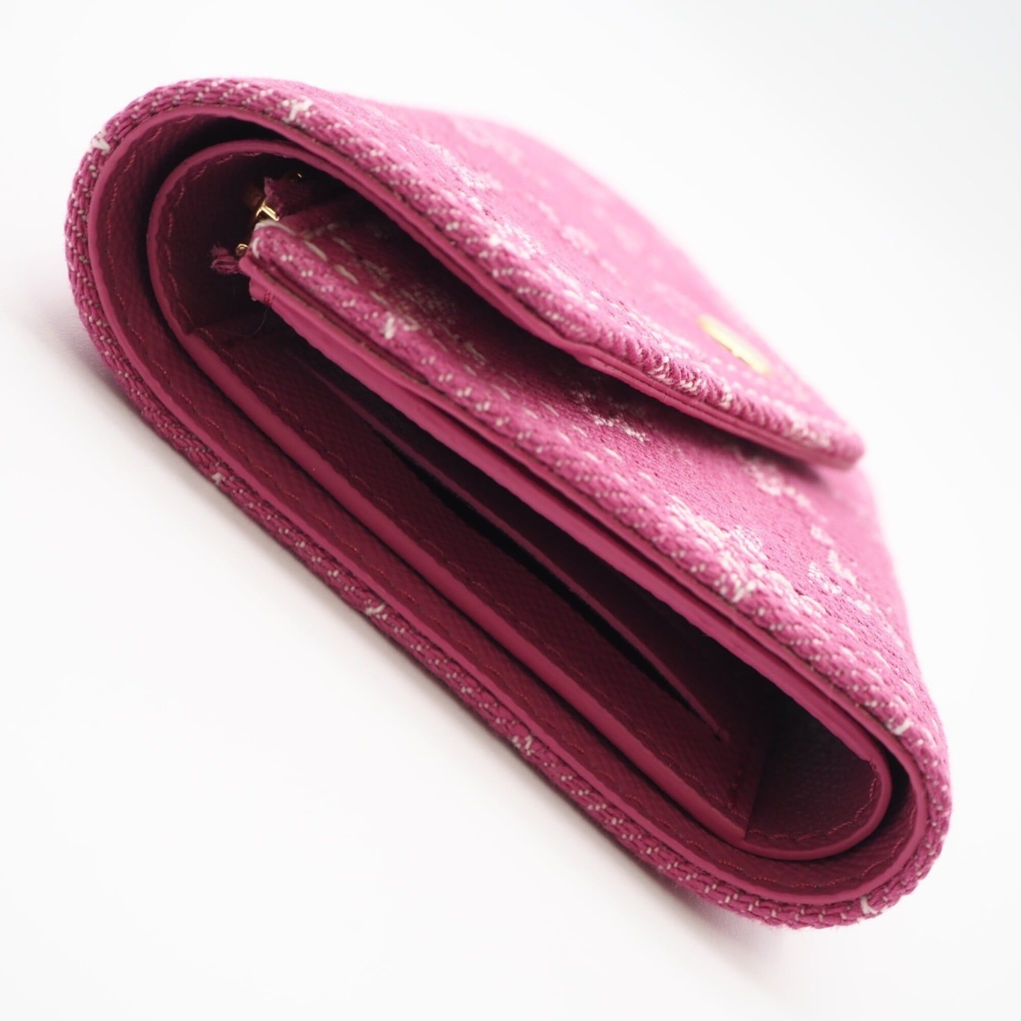 Monogram Denim Canvas Leather Wallet (Tri-Fold) (Pre-Owned) - Louis Vuitton - Modalova