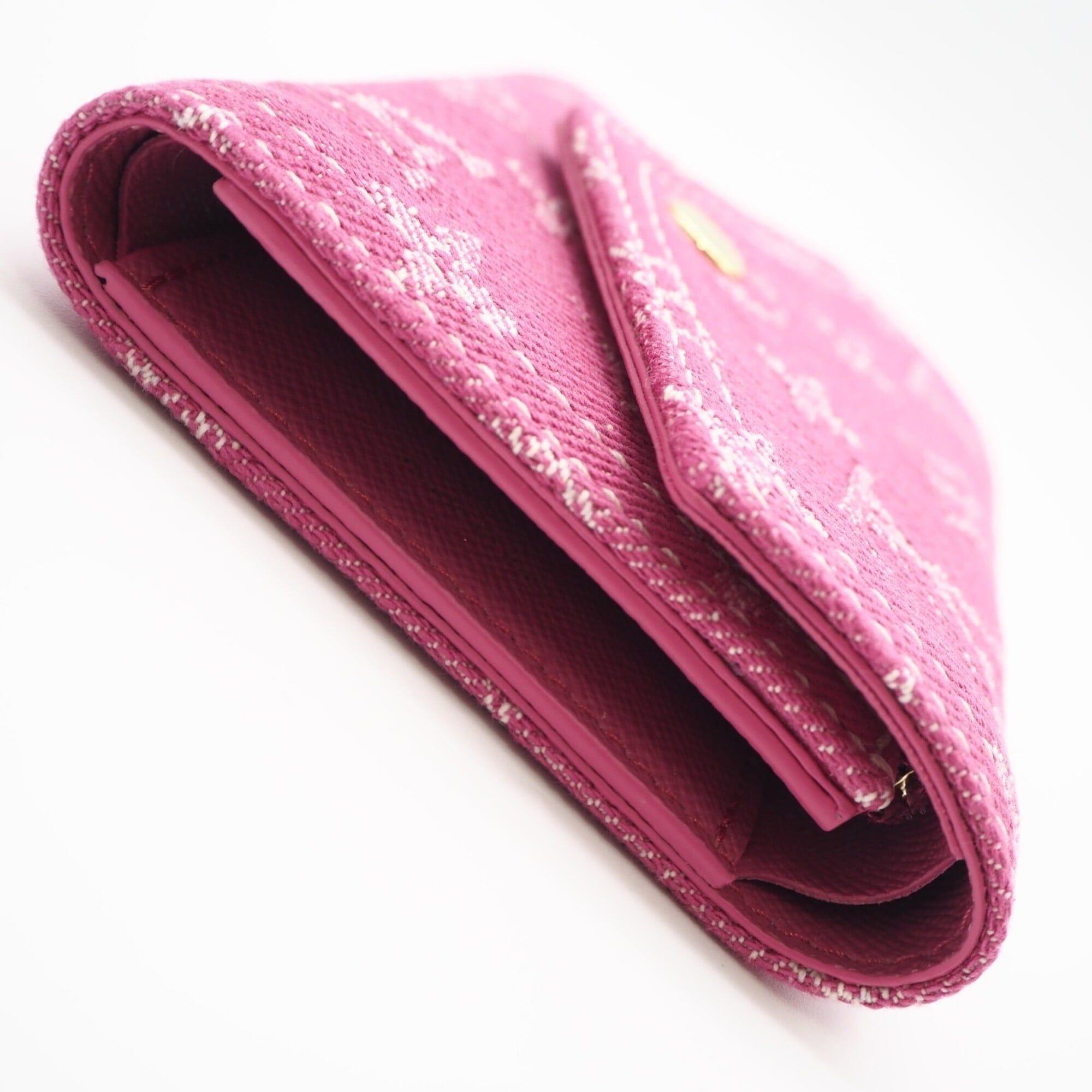 Monogram Denim Canvas Leather Wallet (Tri-Fold) (Pre-Owned) - Louis Vuitton - Modalova