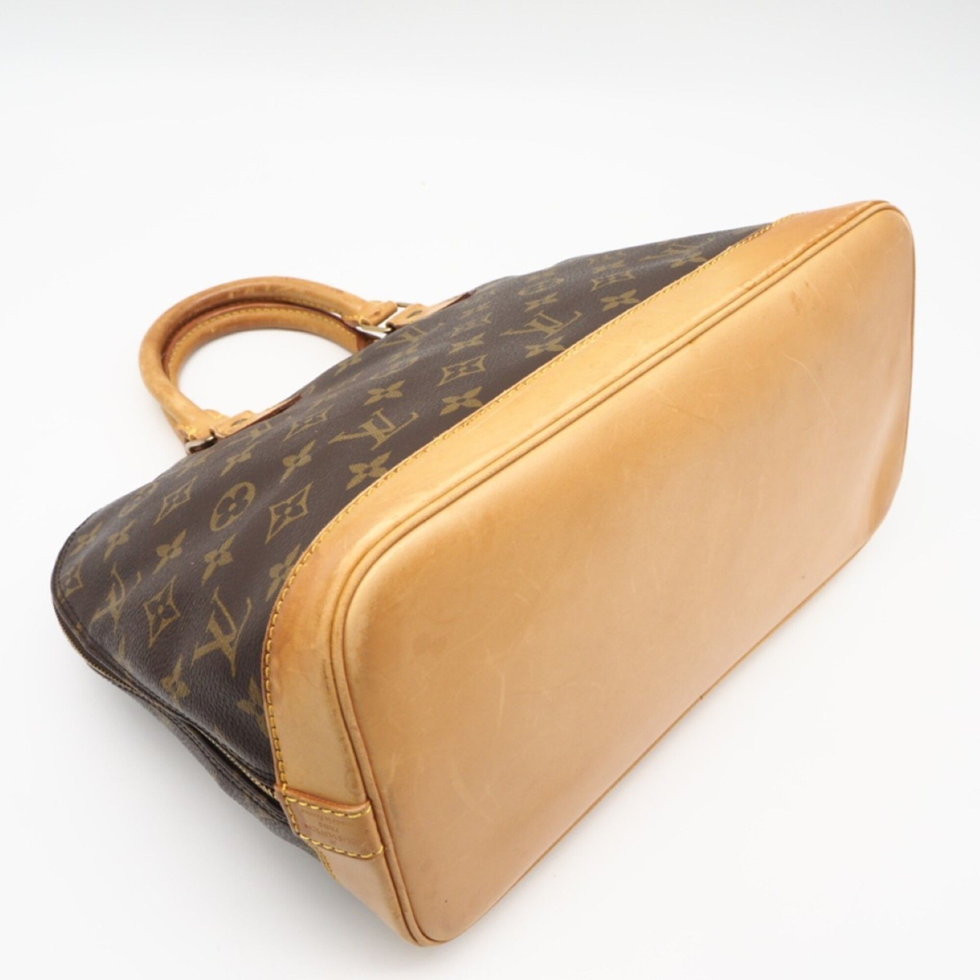 Monogram Coated Canvas Leather Handbag (Pre-Owned) - Louis Vuitton - Modalova