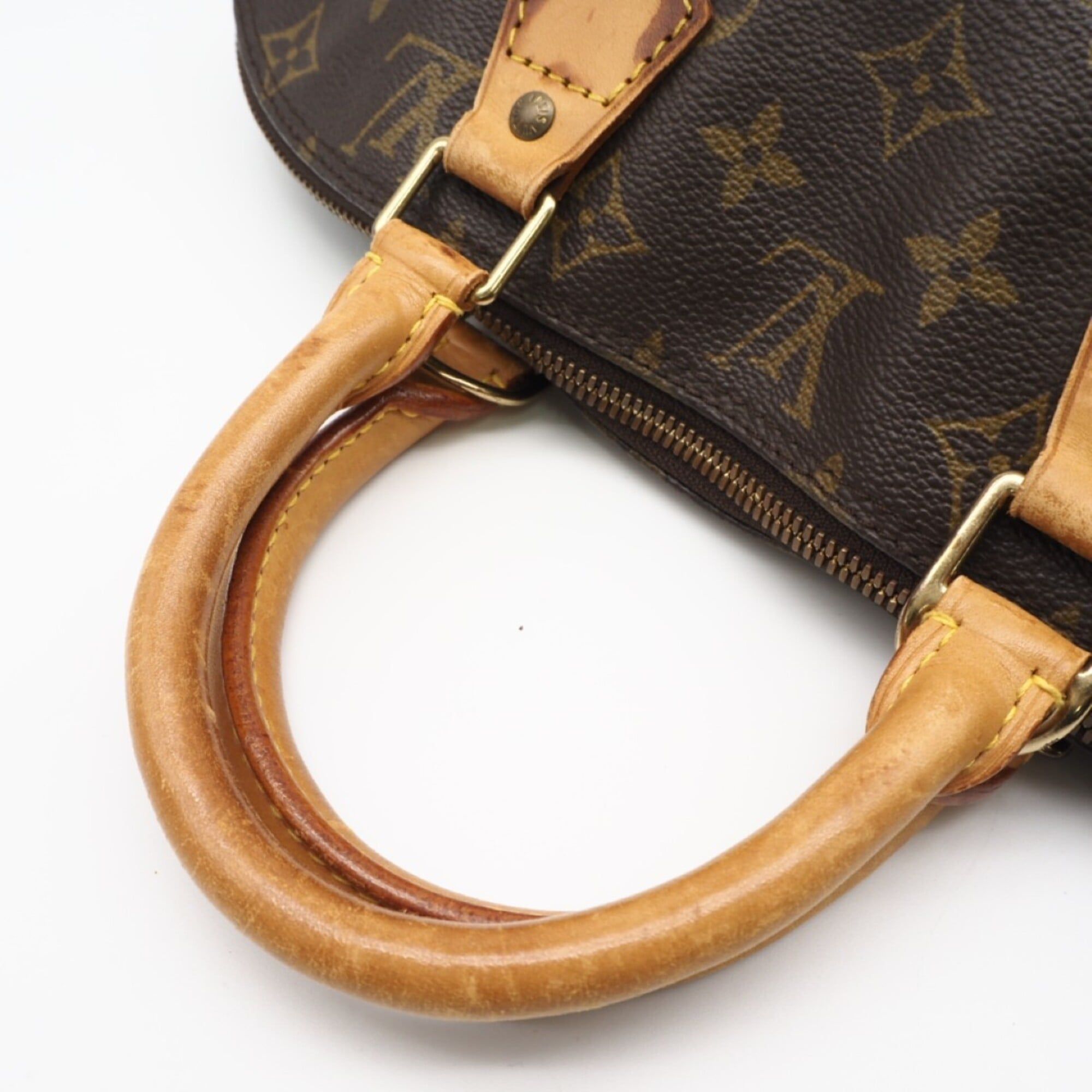 Monogram Coated Canvas Leather Handbag (Pre-Owned) - Louis Vuitton - Modalova