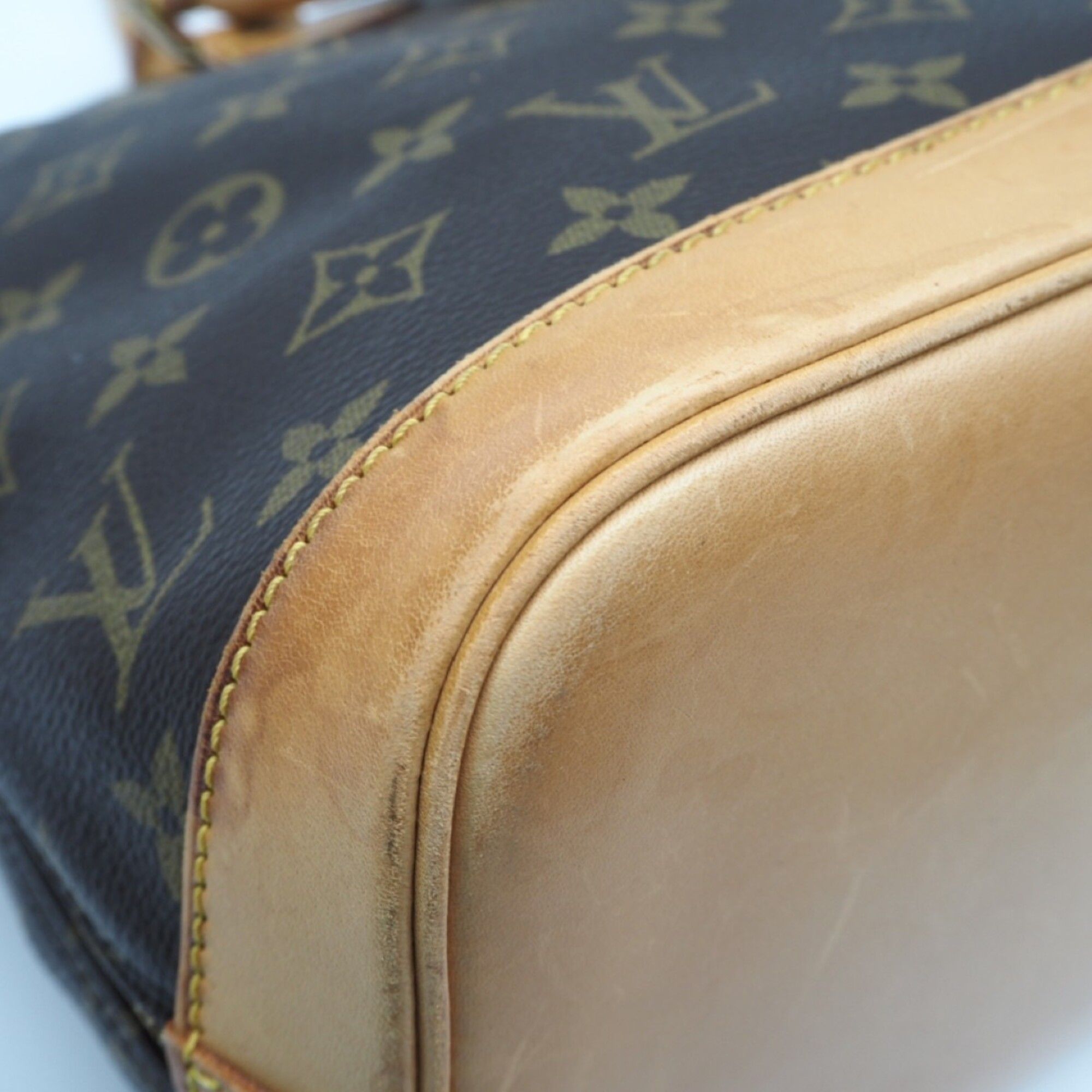 Monogram Coated Canvas Leather Handbag (Pre-Owned) - Louis Vuitton - Modalova