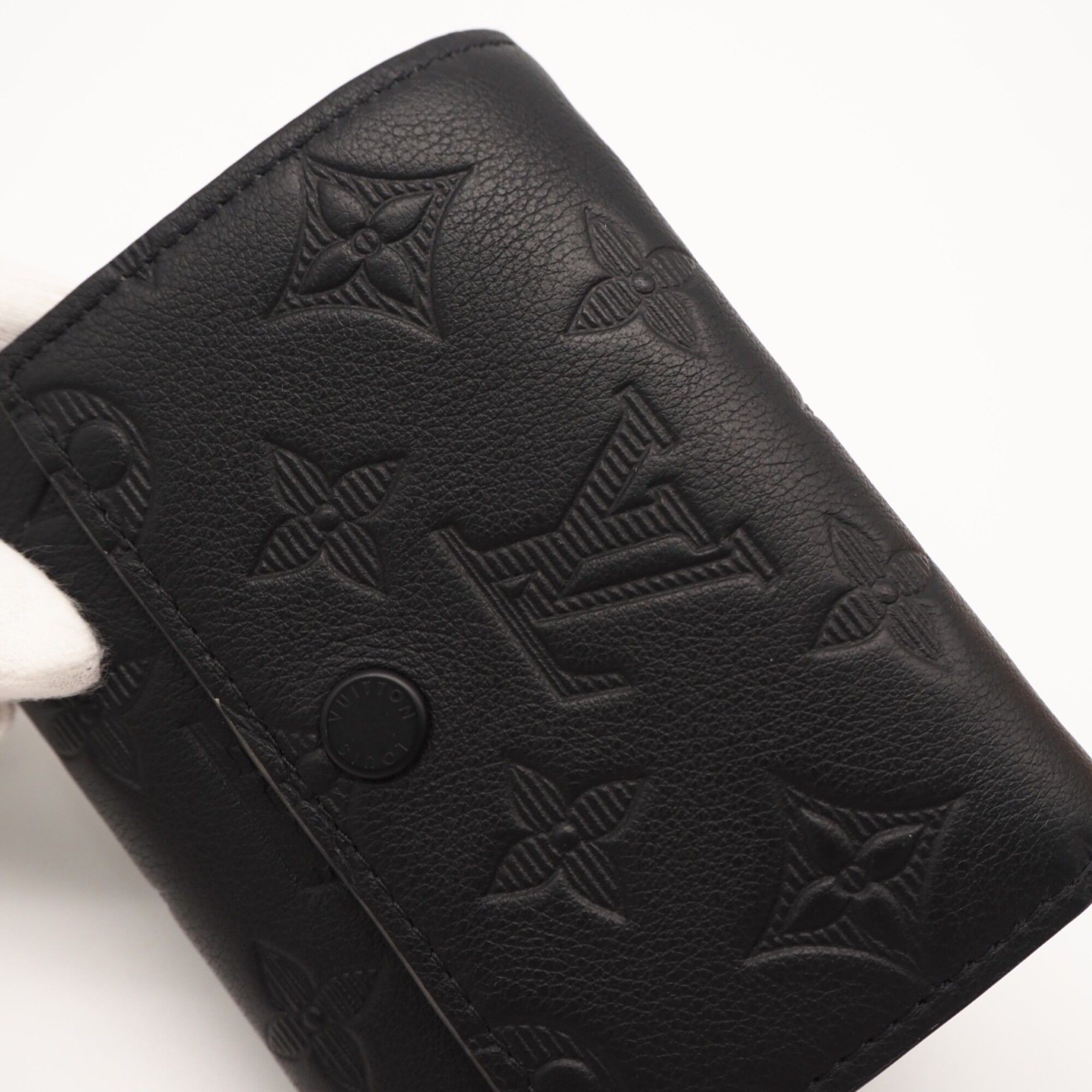 Monogram Shadow Leather Wallet (Tri-Fold) (Pre-Owned) - Louis Vuitton - Modalova