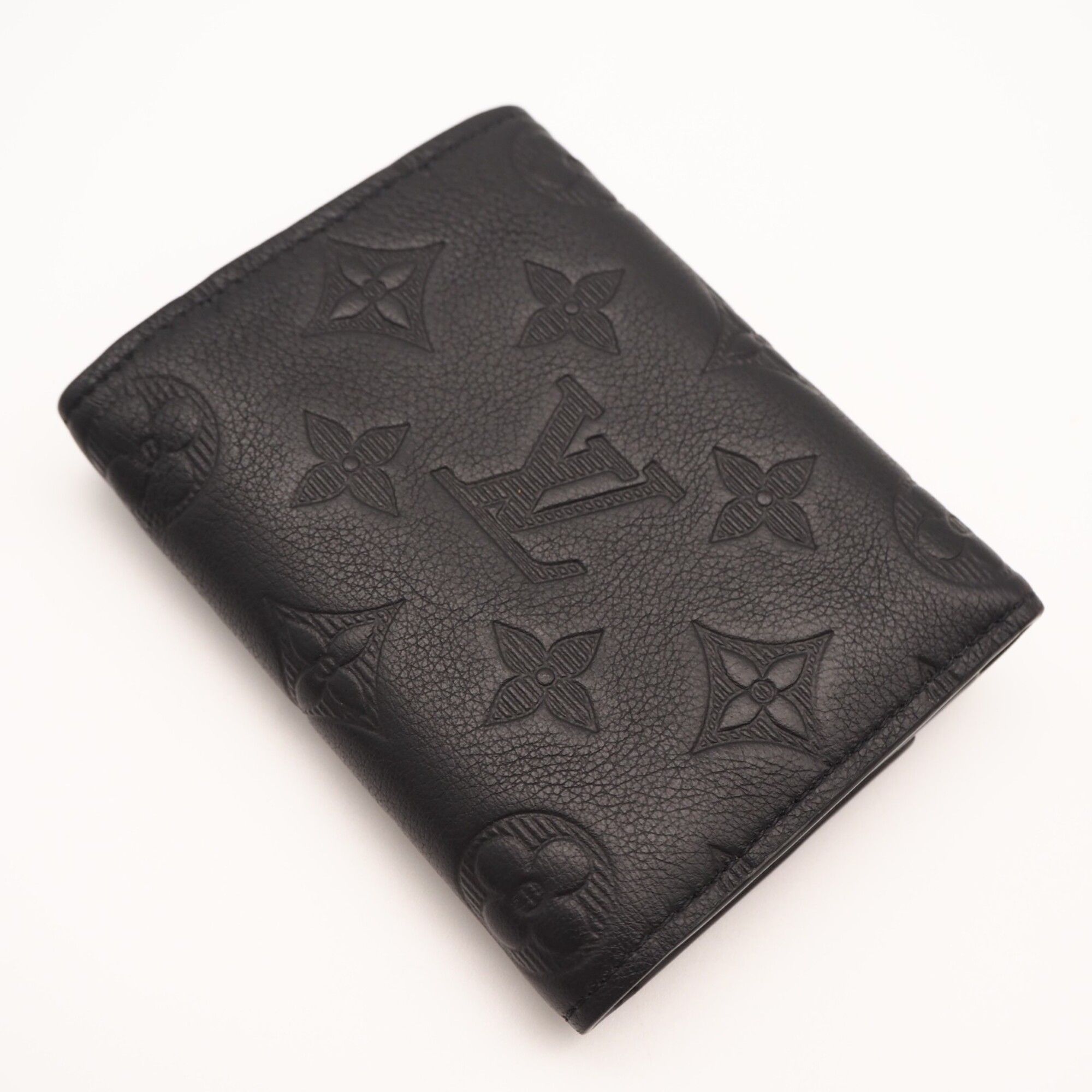 Monogram Shadow Leather Wallet (Tri-Fold) (Pre-Owned) - Louis Vuitton - Modalova