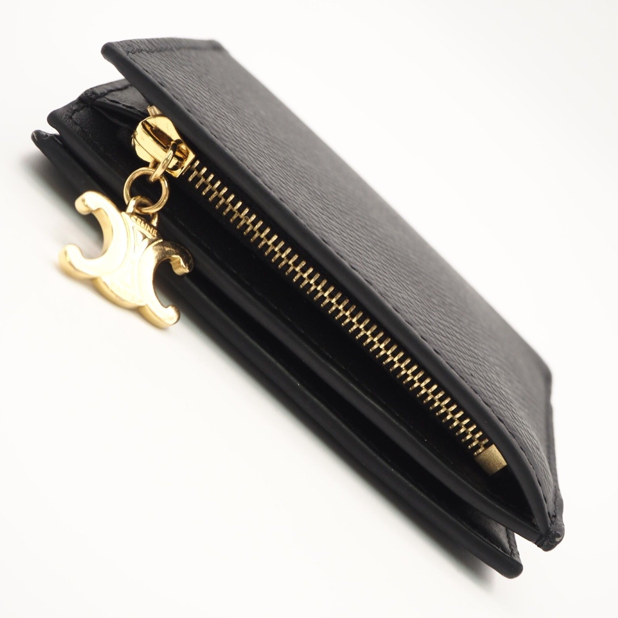 Leather Wallet (Bi-Fold) (Pre-Owned) - Celine - Modalova