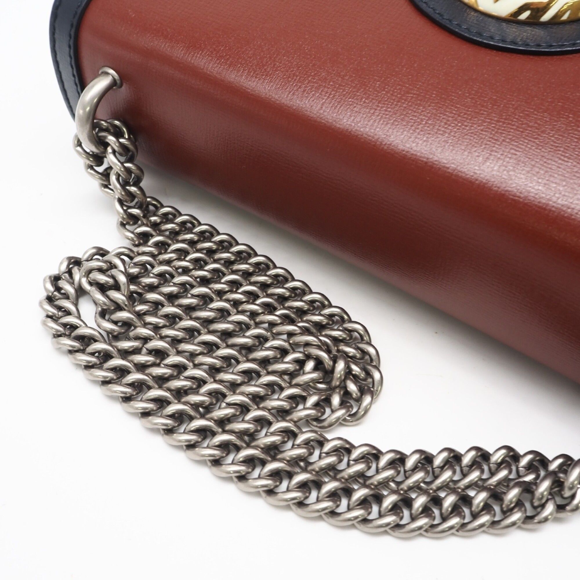 Leather Chain/Shoulder Wallet (Pre-Owned) - Gucci - Modalova