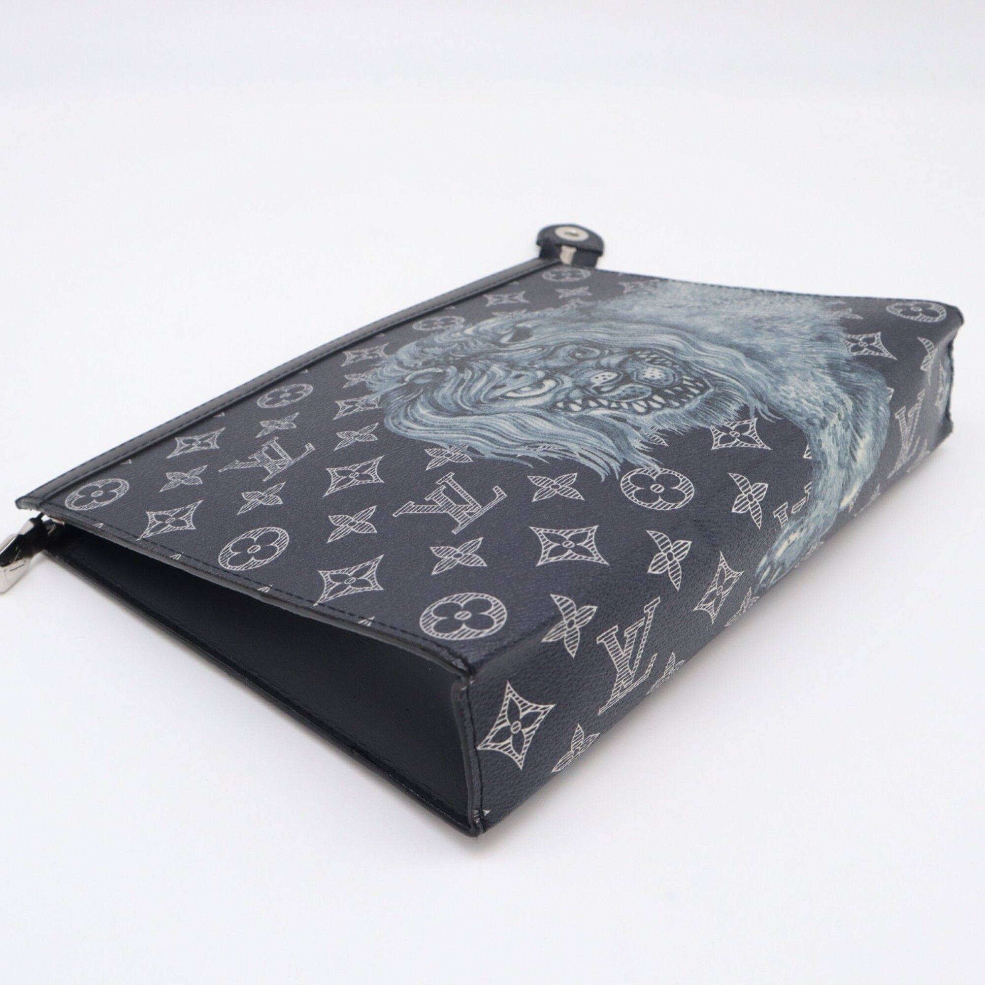 Leather Clutch Bag (Pre-Owned) - Louis Vuitton - Modalova
