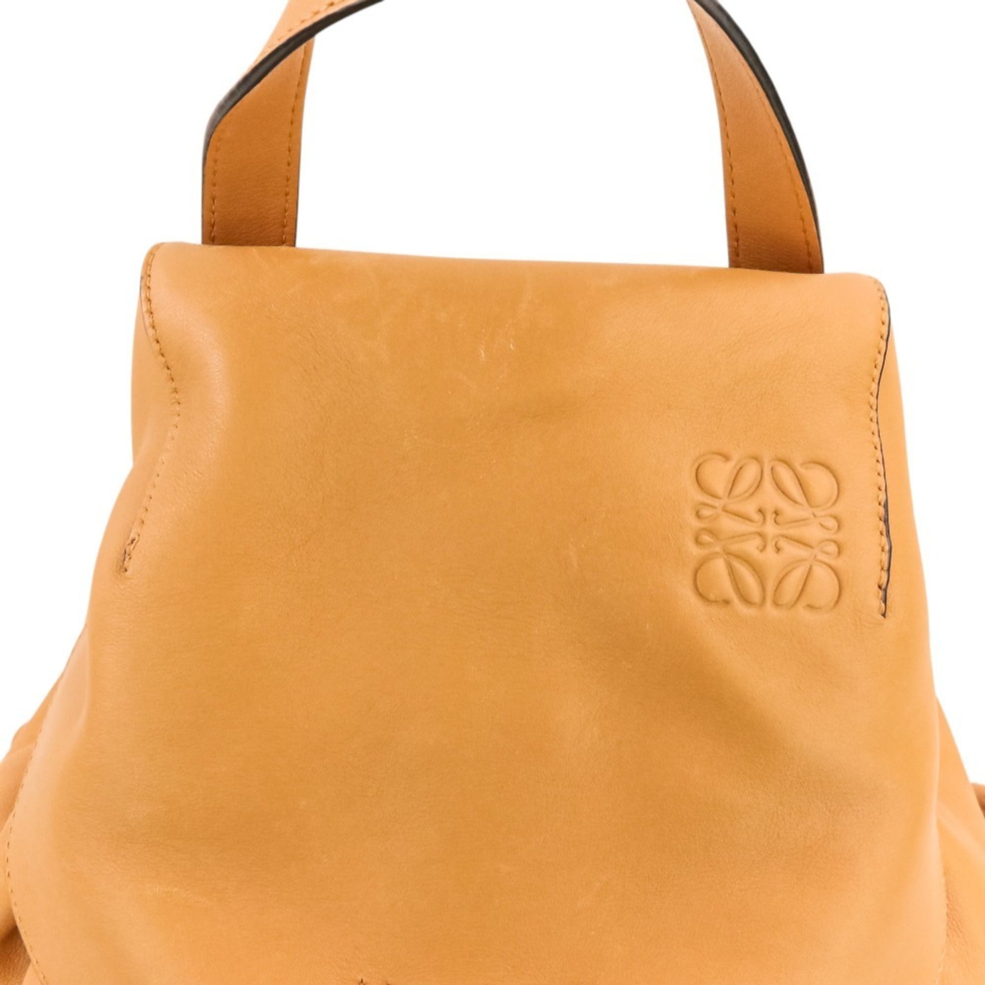 Leather Backpack (Pre-Owned) - Loewe - Modalova