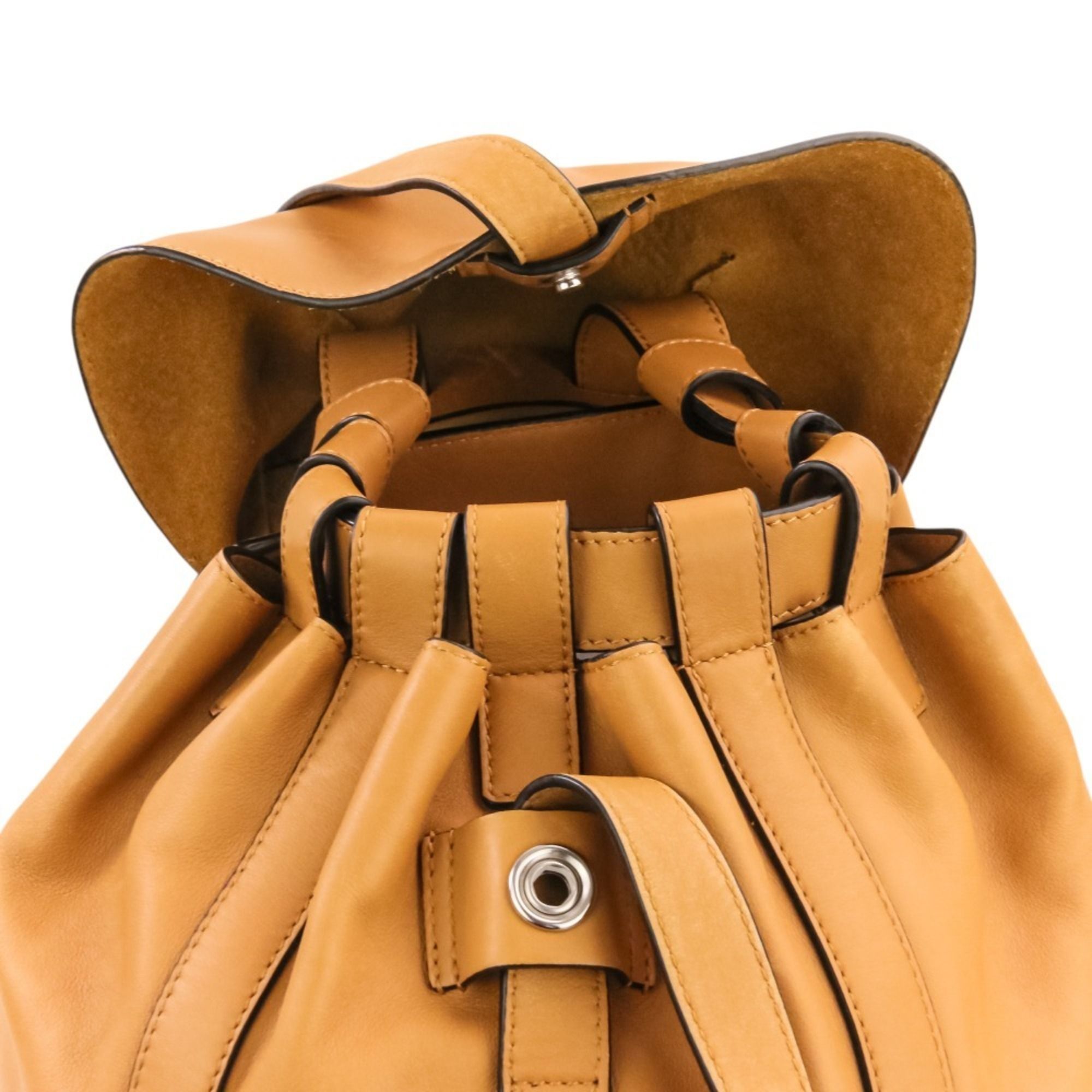 Leather Backpack (Pre-Owned) - Loewe - Modalova