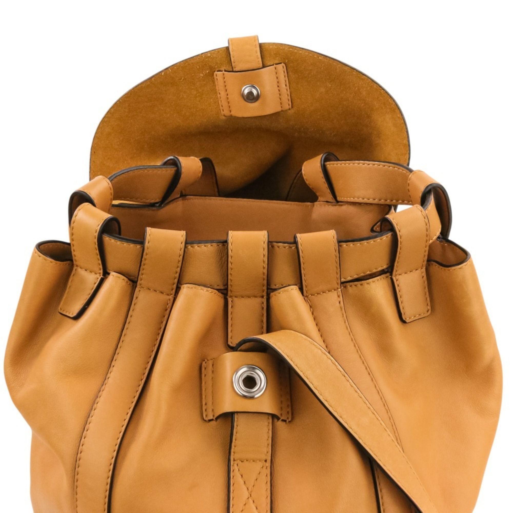 Leather Backpack (Pre-Owned) - Loewe - Modalova