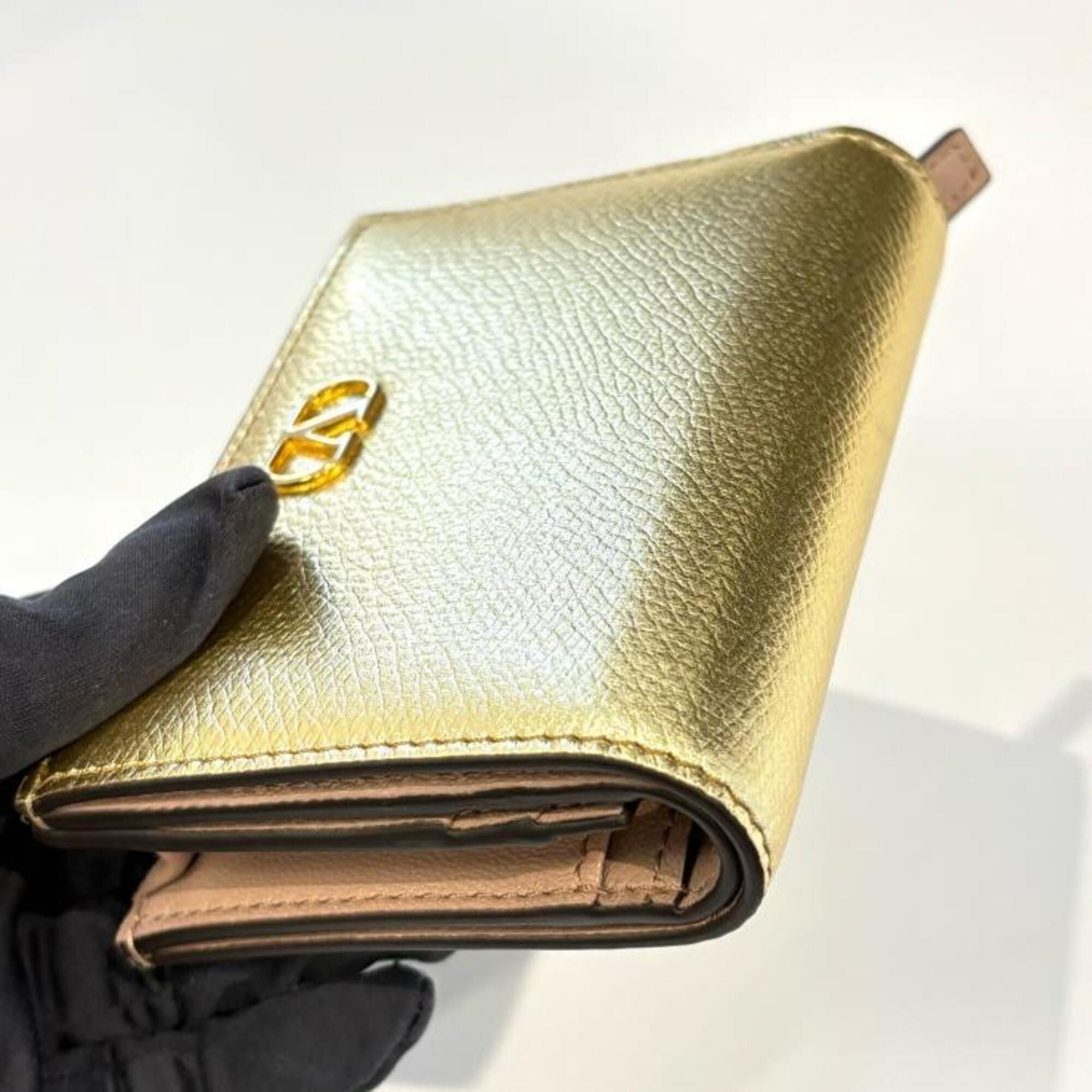 Leather Wallet (Bi-Fold) (Pre-Owned) - Valentino - Modalova