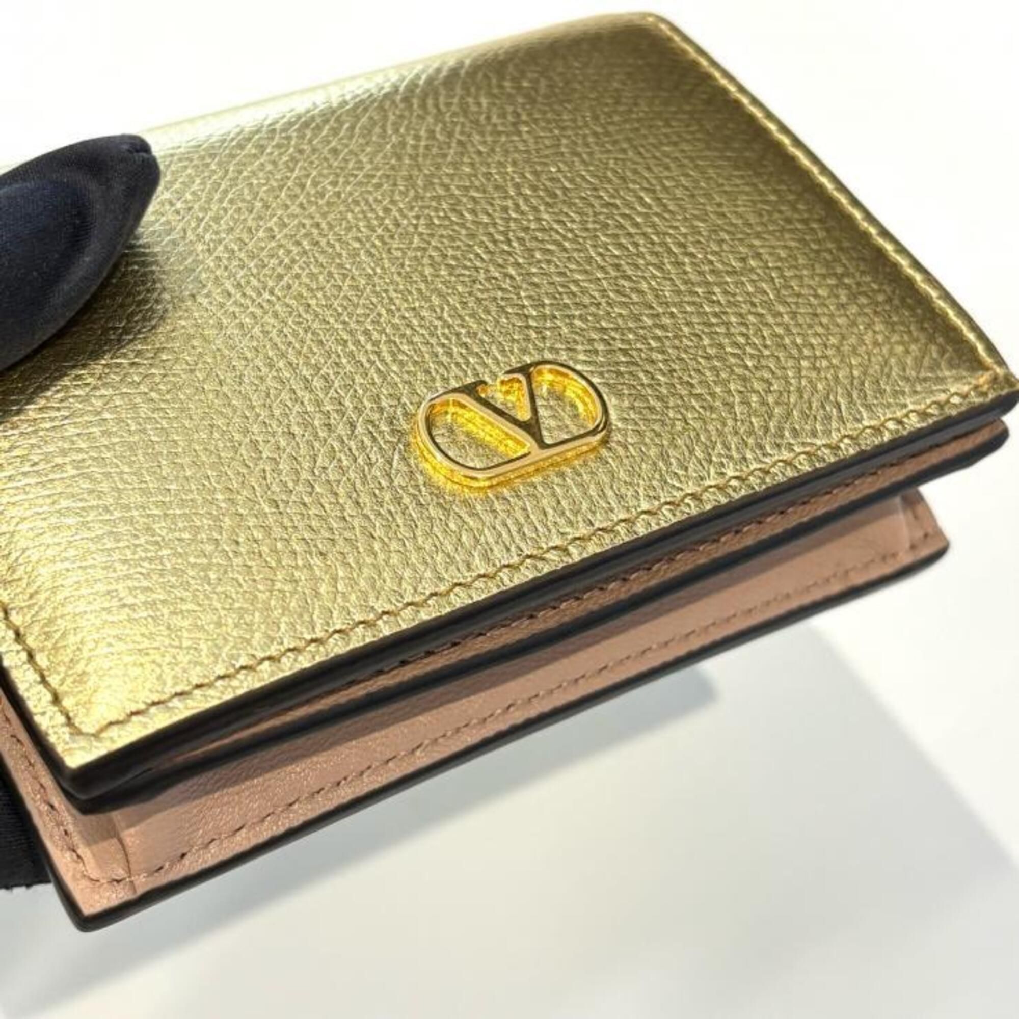 Leather Wallet (Bi-Fold) (Pre-Owned) - Valentino - Modalova