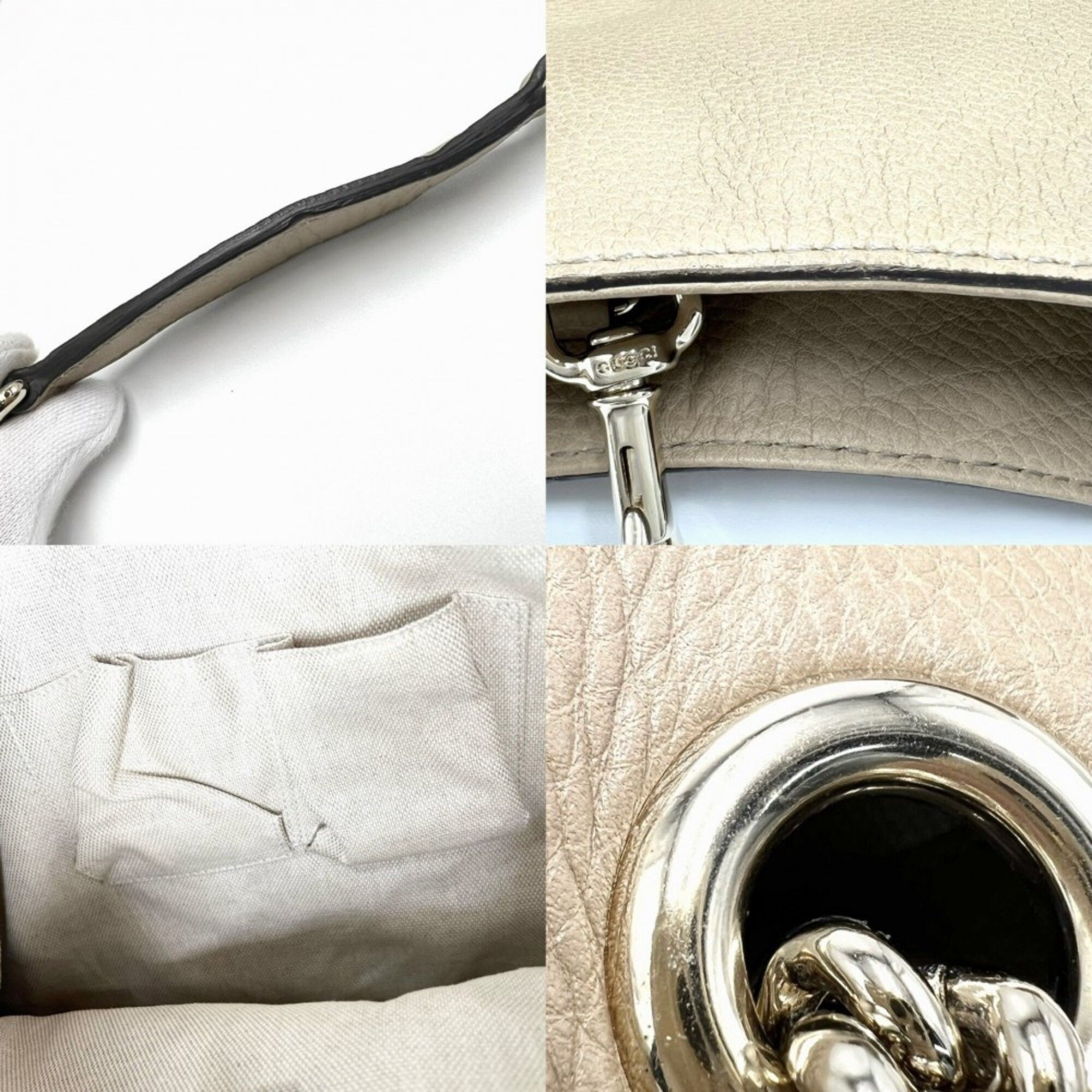 Leather Handbag (Pre-Owned) - Gucci - Modalova