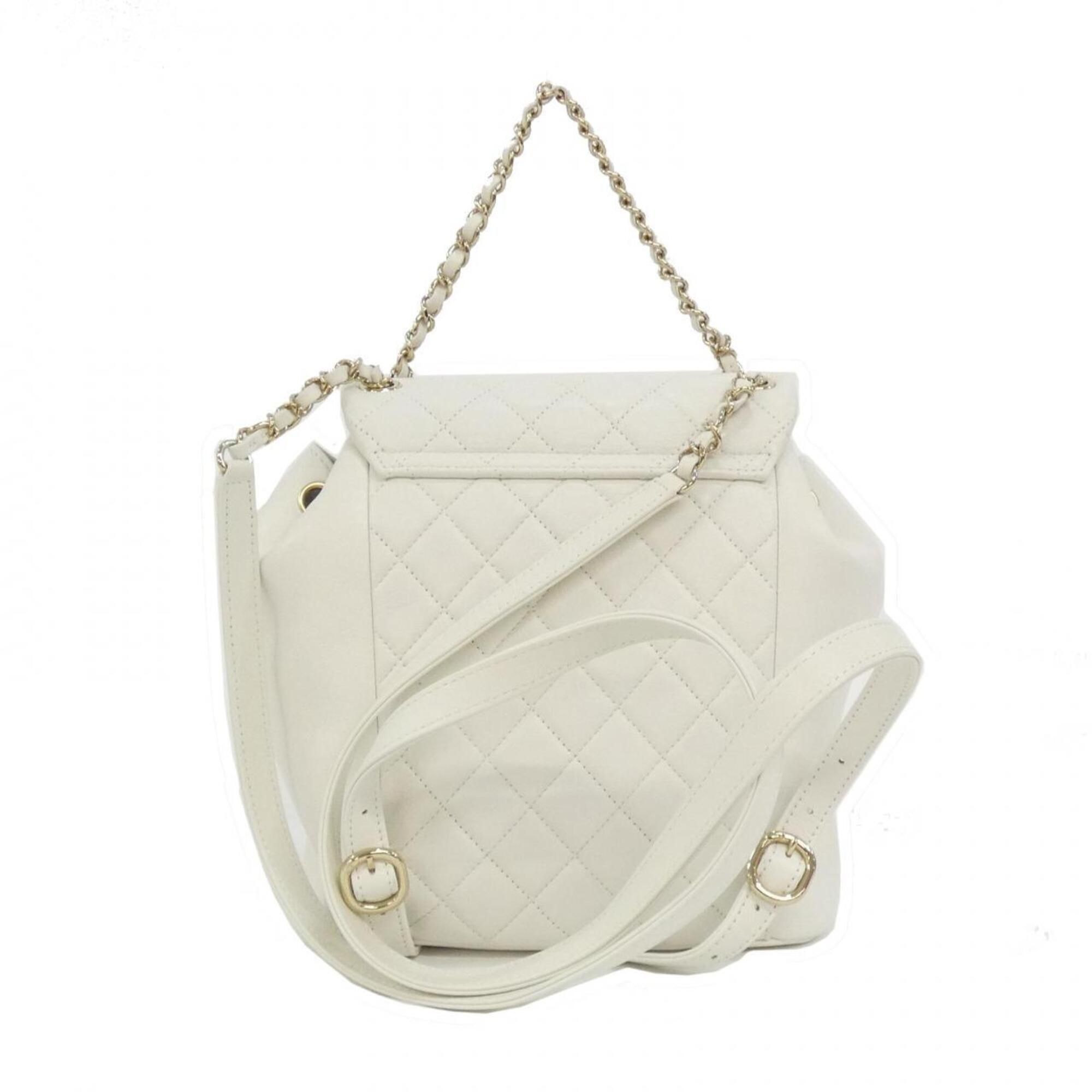 Leather Backpack (Pre-Owned) - Chanel - Modalova