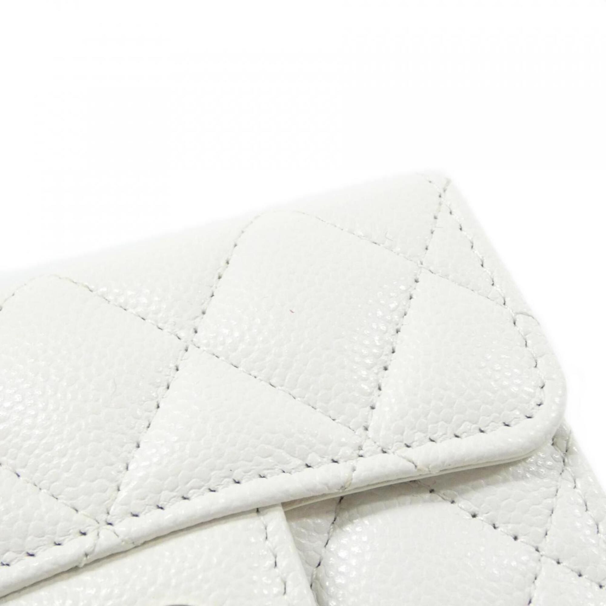 Grained Calfskin Wallet (Tri-Fold) (Pre-Owned) - Chanel - Modalova