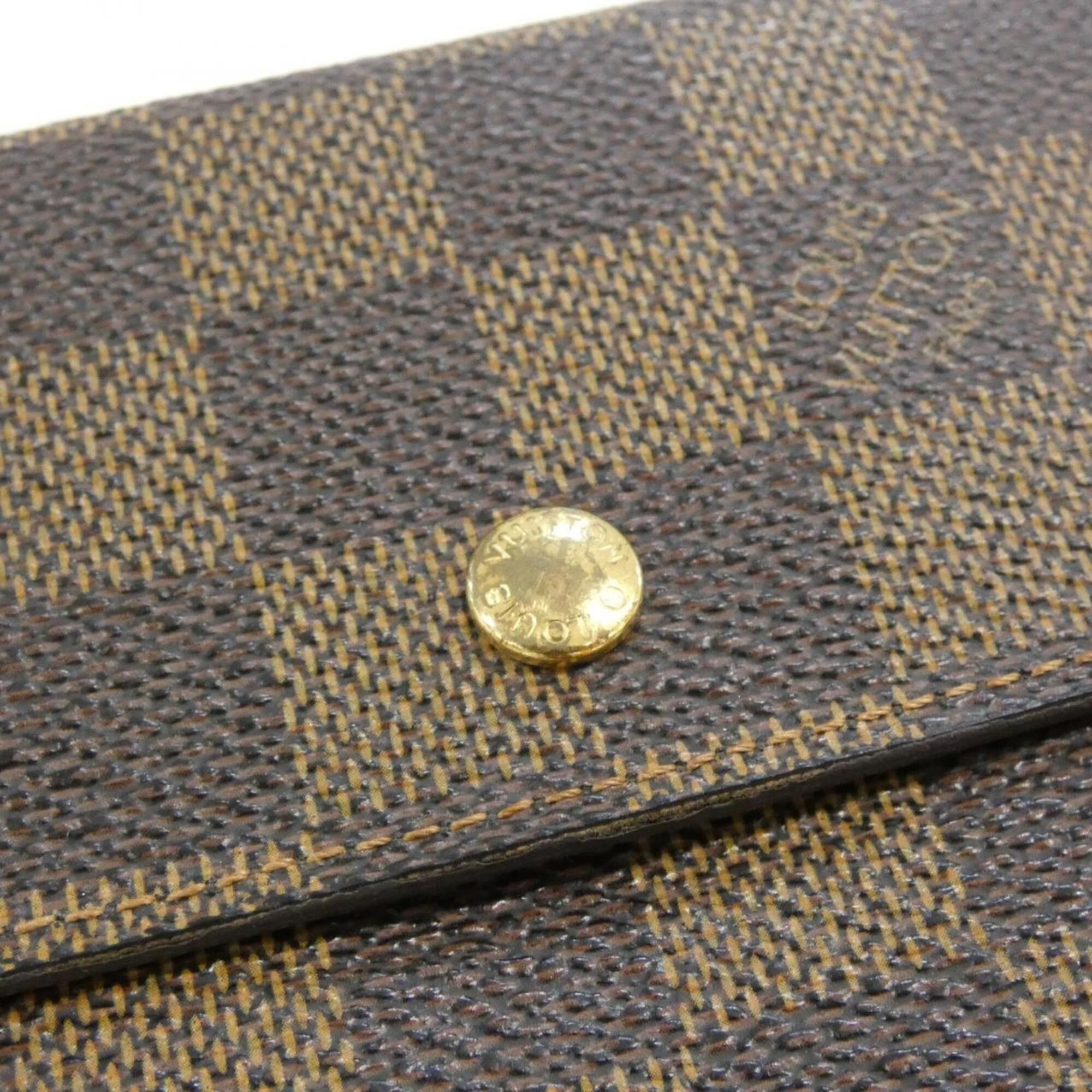 Coated Canvas Wallet (Tri-Fold) (Pre-Owned) - Louis Vuitton - Modalova