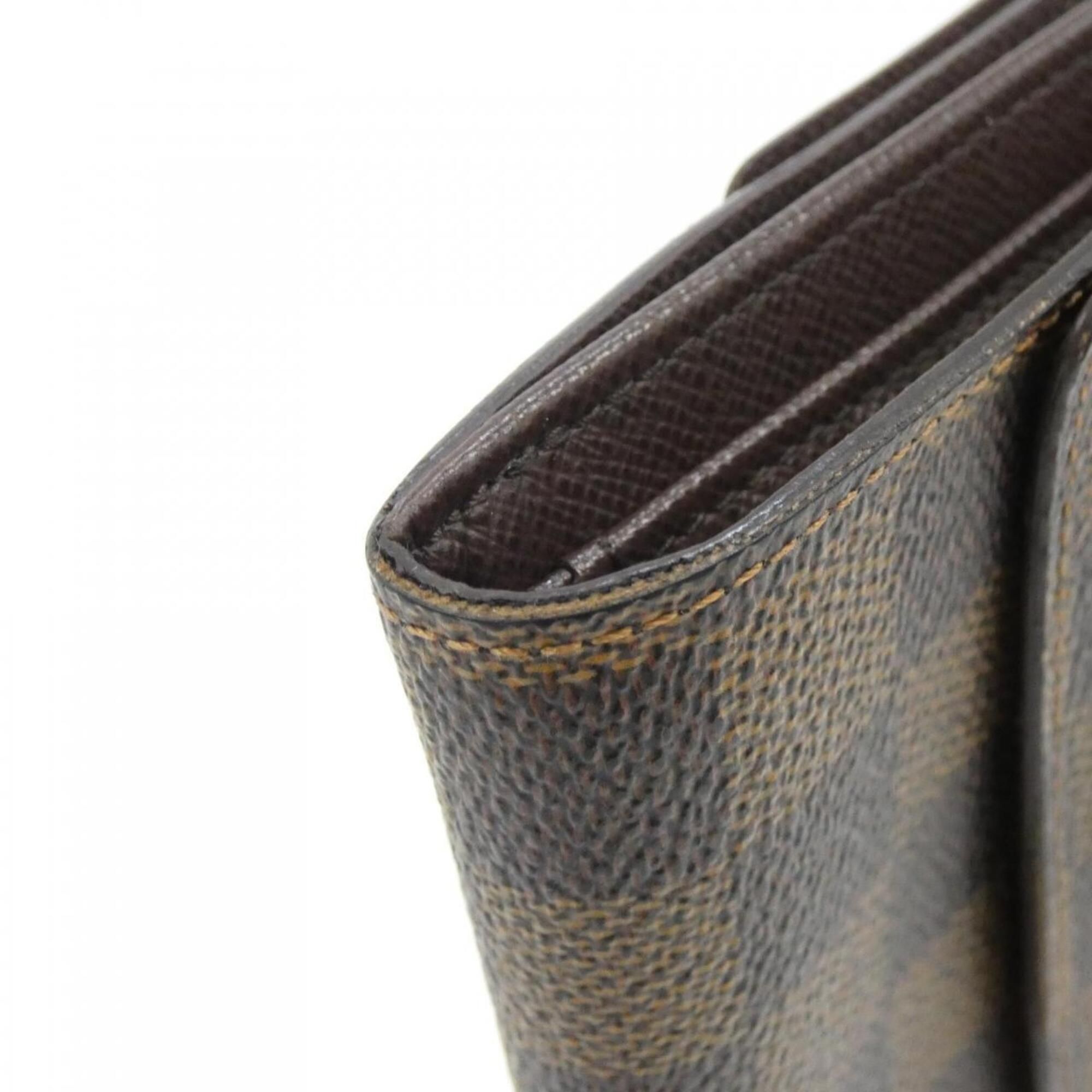 Coated Canvas Wallet (Tri-Fold) (Pre-Owned) - Louis Vuitton - Modalova