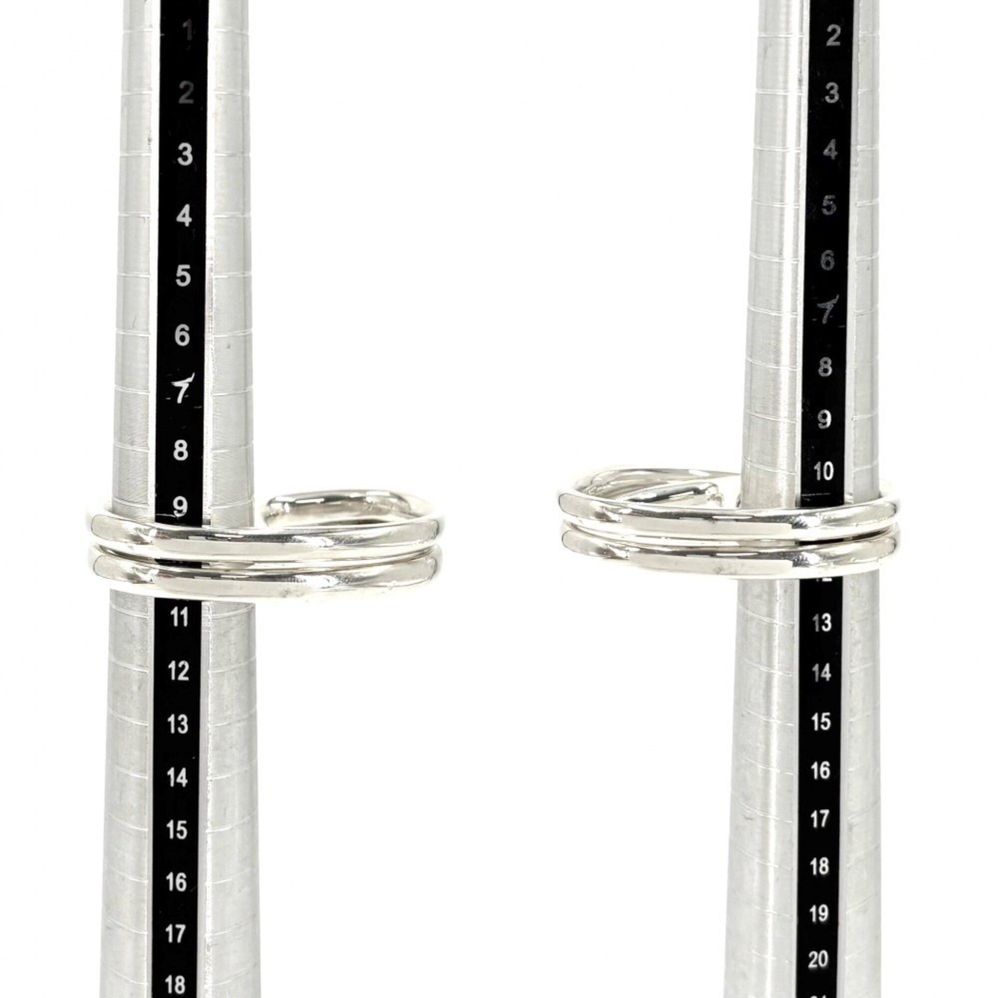 Silver 925 Band Ring (Pre-Owned) - Hermes - Modalova