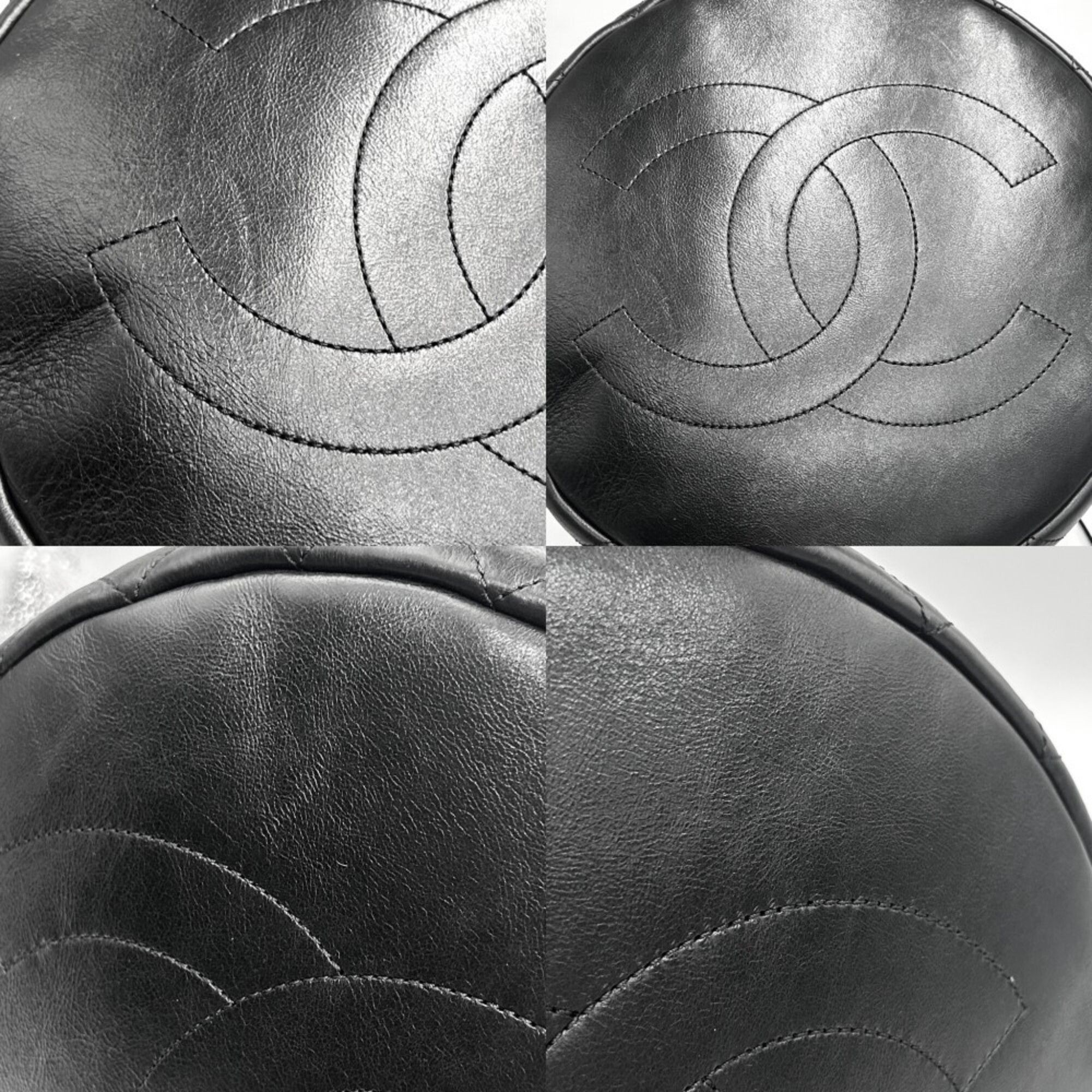 Wool Leather Shoulder Bag (Pre-Owned) - Chanel - Modalova