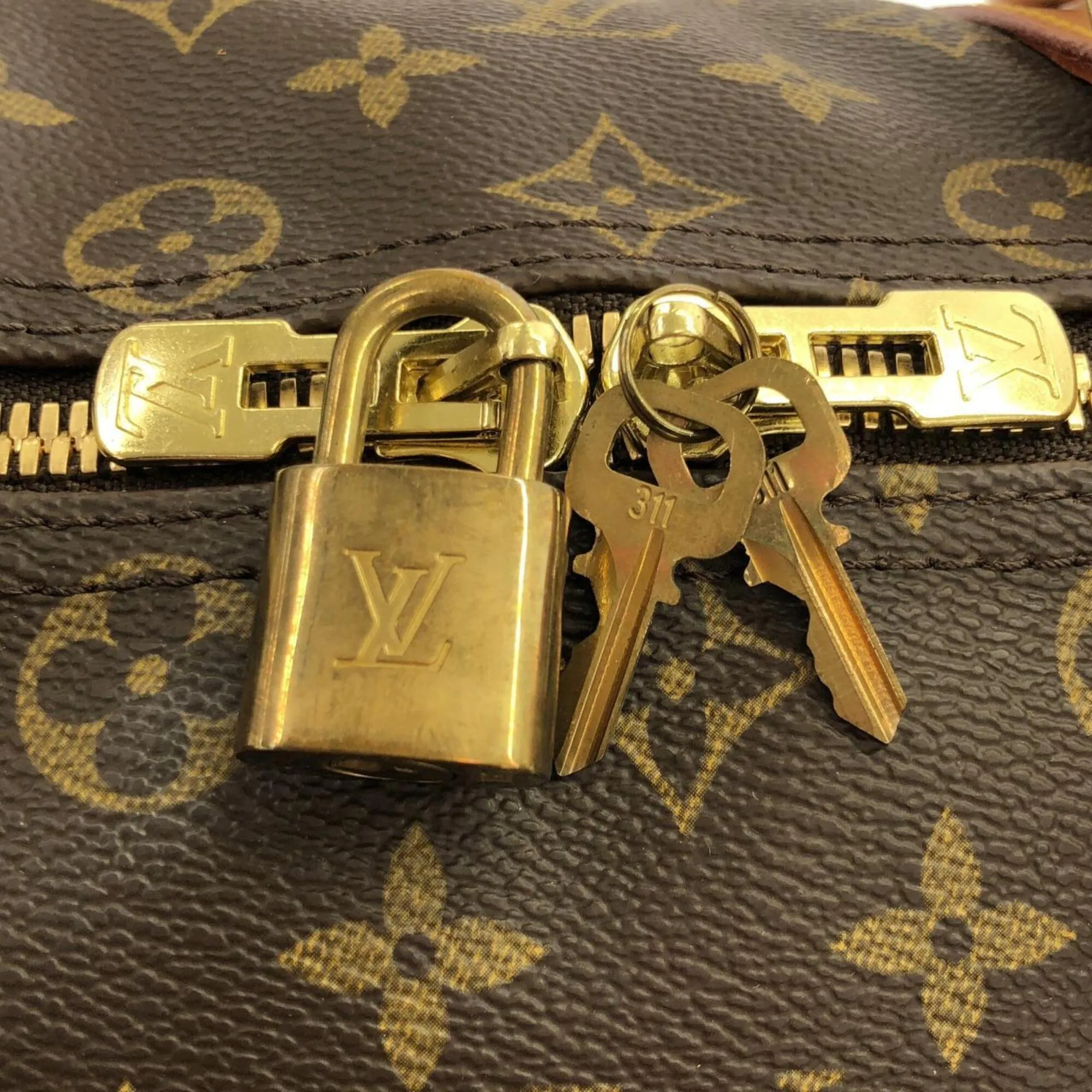Coated Canvas Boston Bag (Pre-Owned) - Louis Vuitton - Modalova