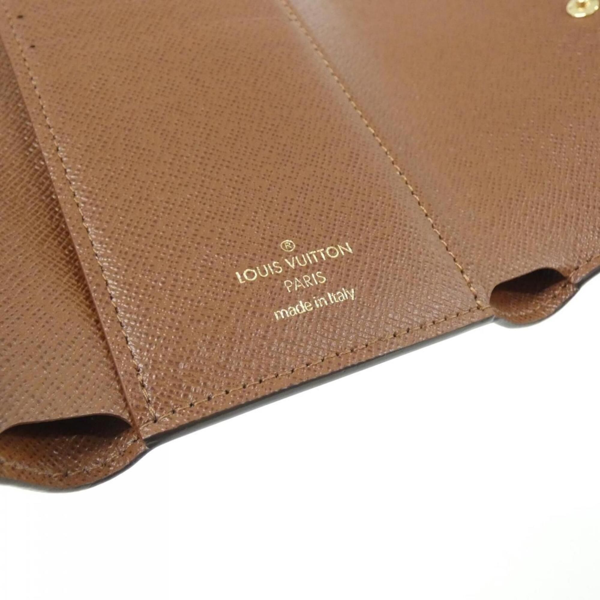 Coated Canvas Wallet (Tri-Fold) (Pre-Owned) - Louis Vuitton - Modalova