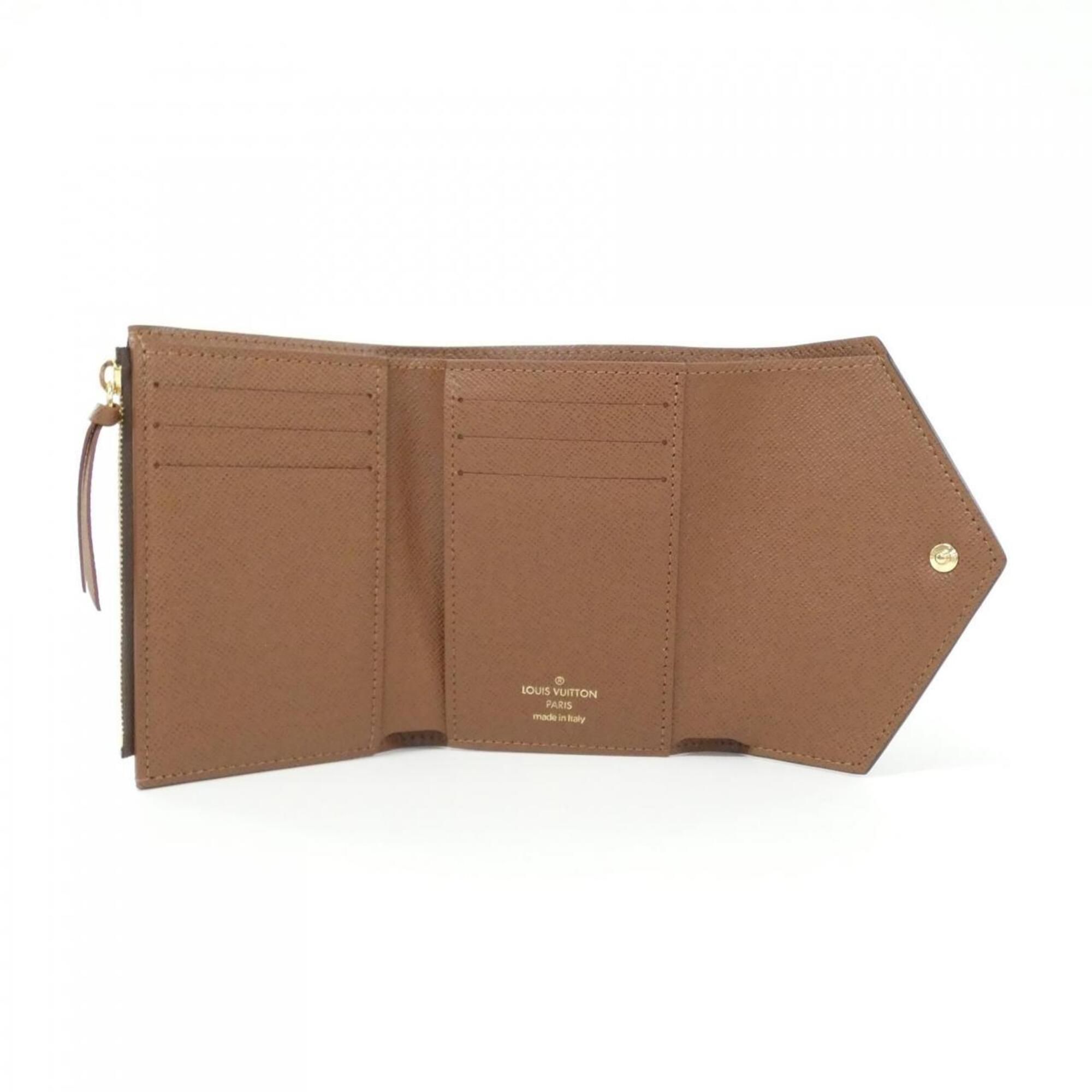 Coated Canvas Wallet (Tri-Fold) (Pre-Owned) - Louis Vuitton - Modalova