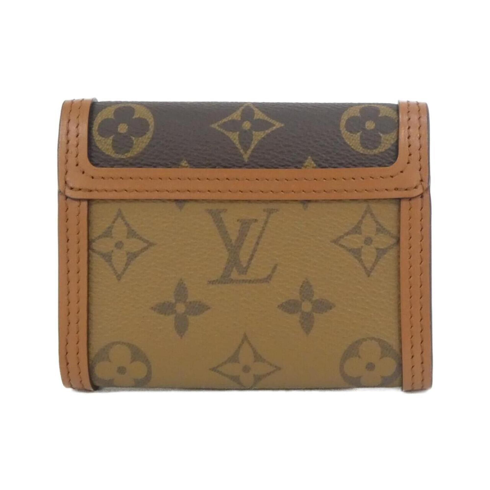 Coated Canvas Wallet (Tri-Fold) (Pre-Owned) - Louis Vuitton - Modalova