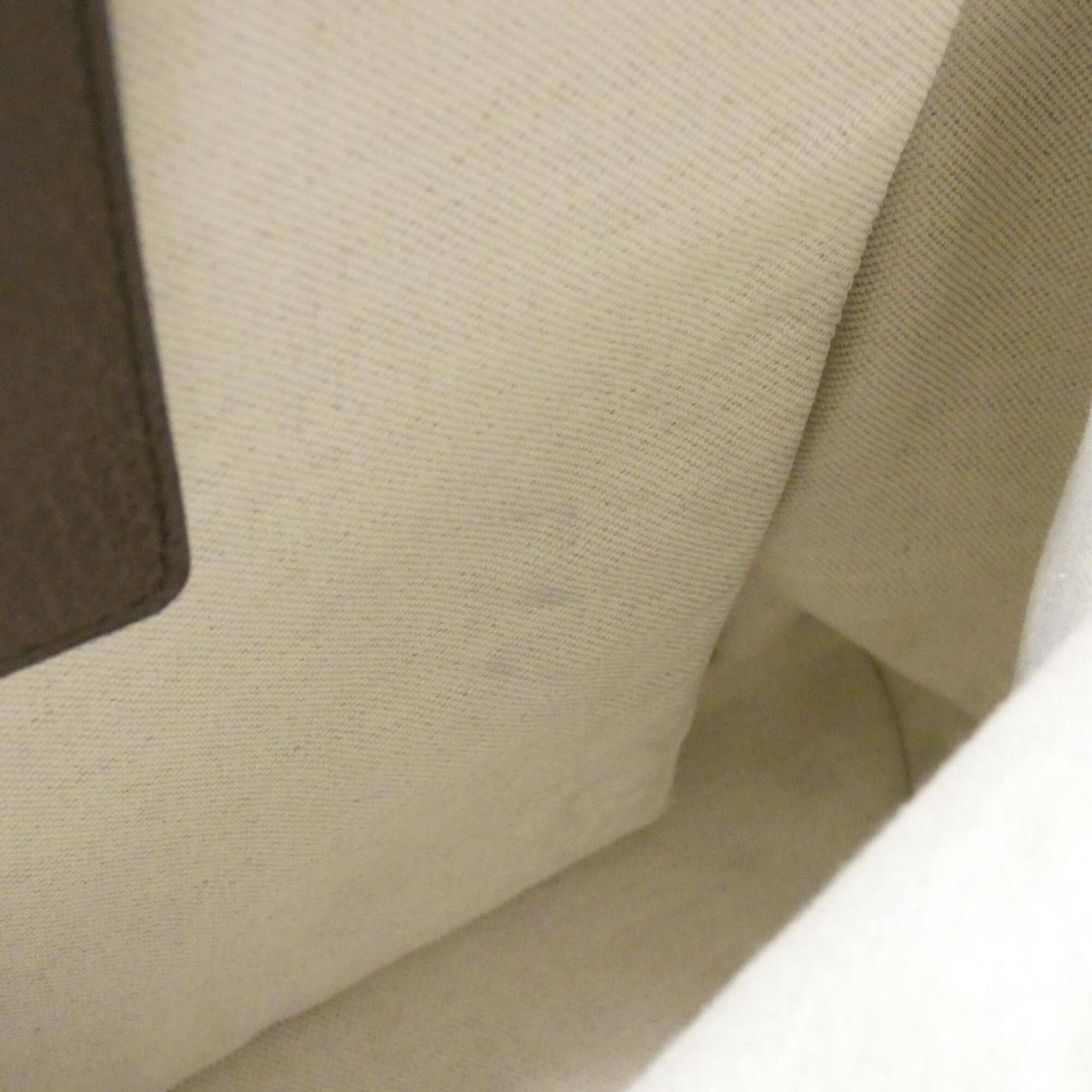 Gg Canvas Leather Backpack (Pre-Owned) - Gucci - Modalova