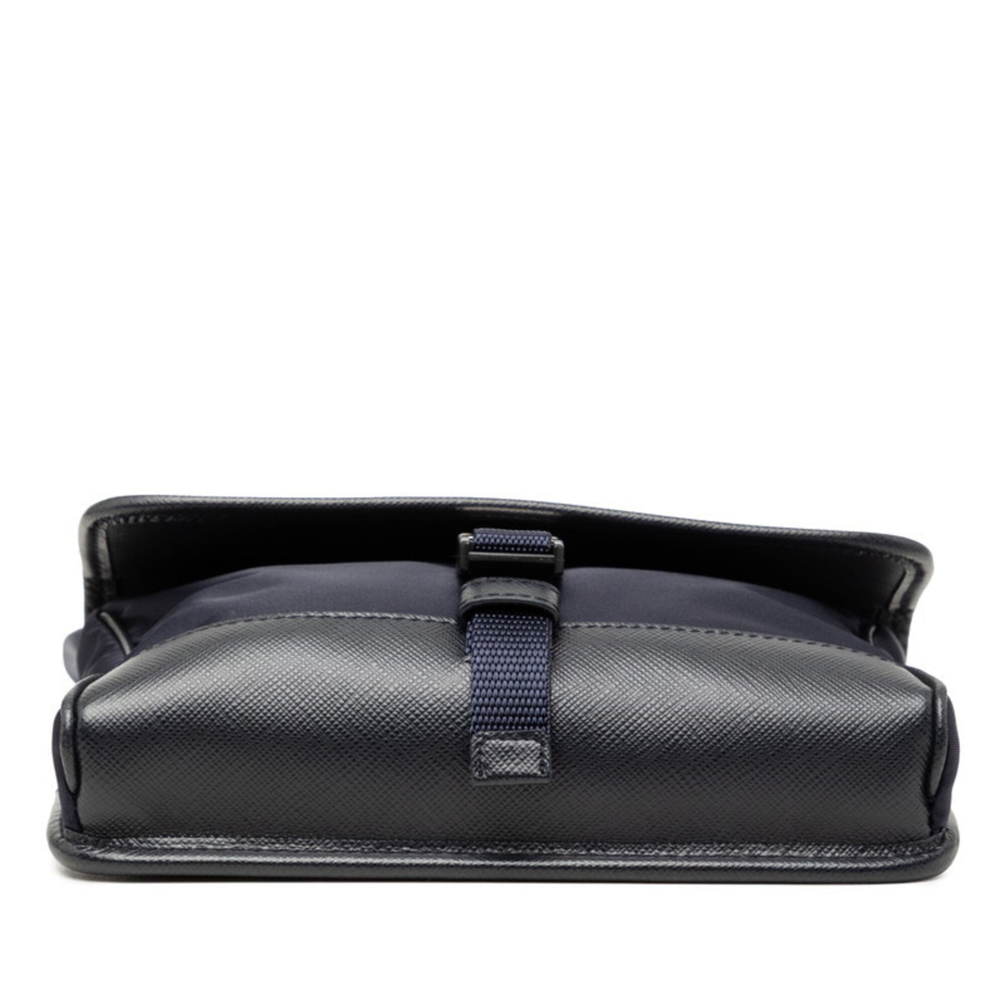 Nylon Leather Shoulder Bag (Pre-Owned) - Prada - Modalova