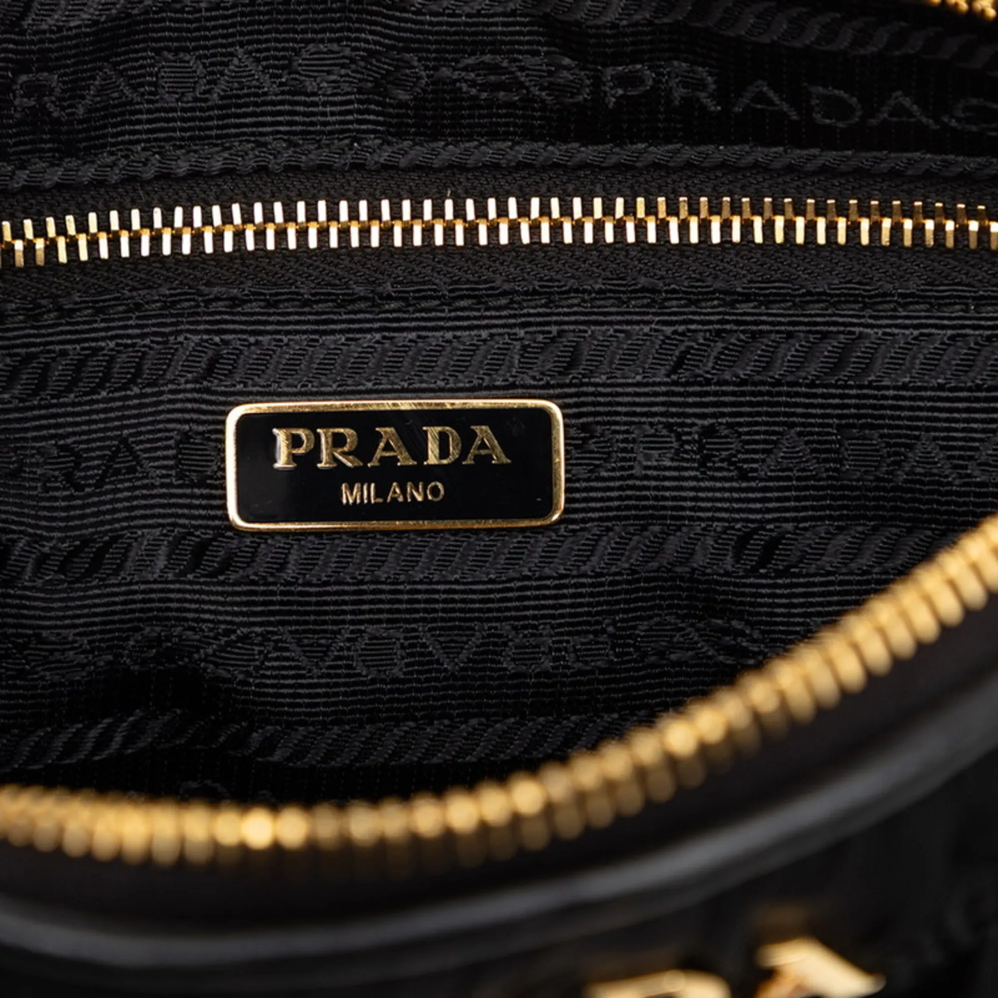 Nylon Leather Shoulder Bag (Pre-Owned) - Prada - Modalova