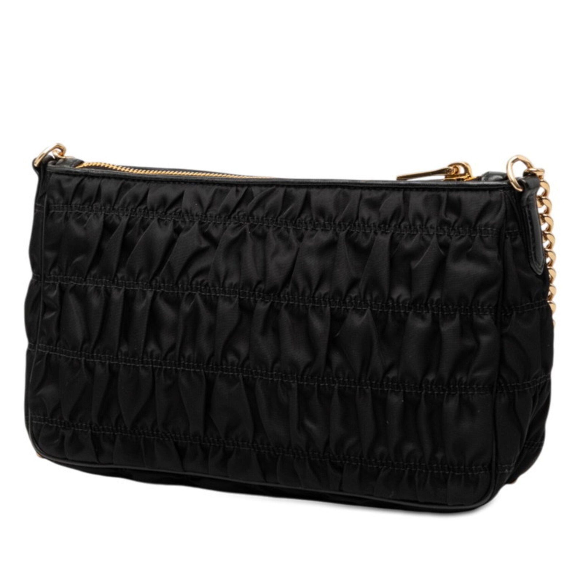 Nylon Leather Shoulder Bag (Pre-Owned) - Prada - Modalova