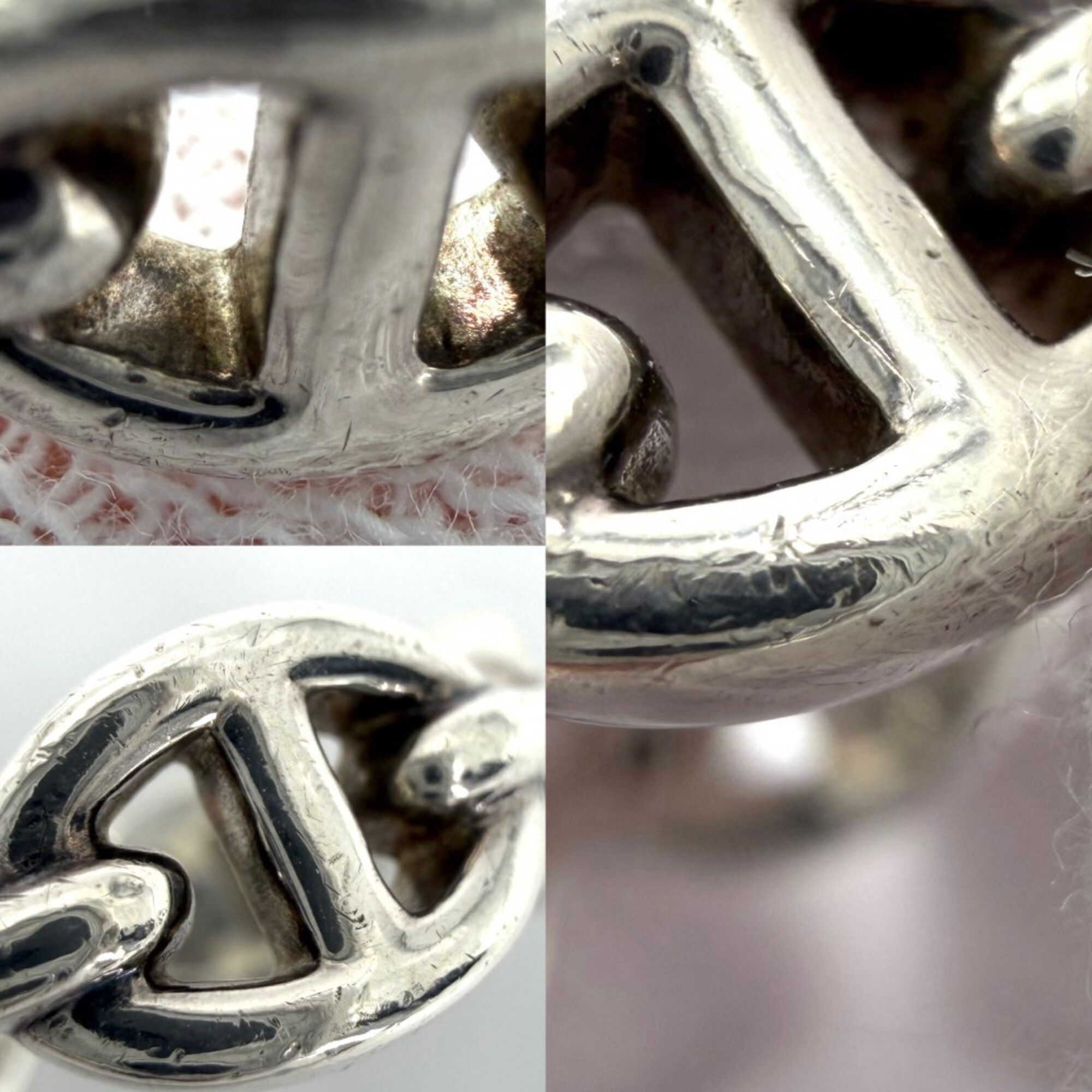 Silver 925 Band Ring (Pre-Owned) - Hermes - Modalova