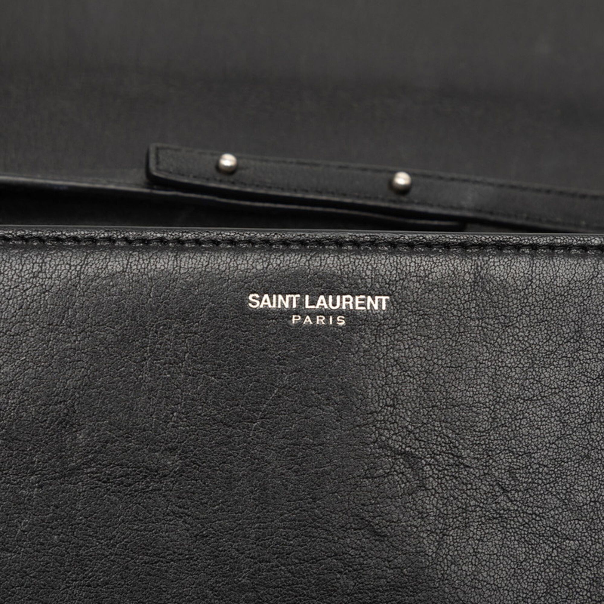Leather Shoulder Bag (Pre-Owned) - Saint Laurent - Modalova