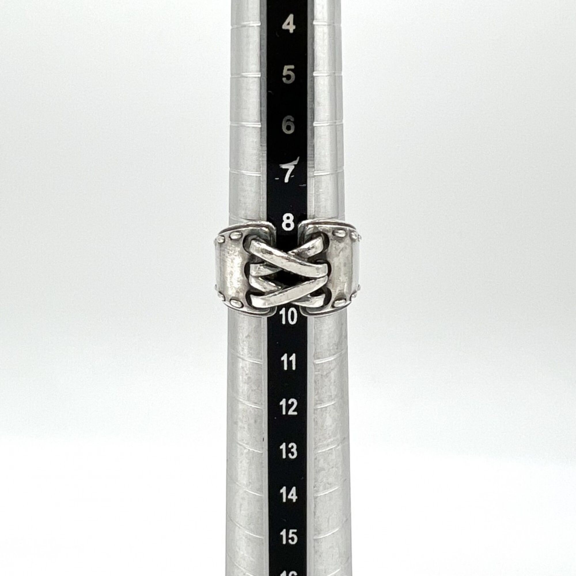 Silver 925 Band Ring (Pre-Owned) - Hermes - Modalova