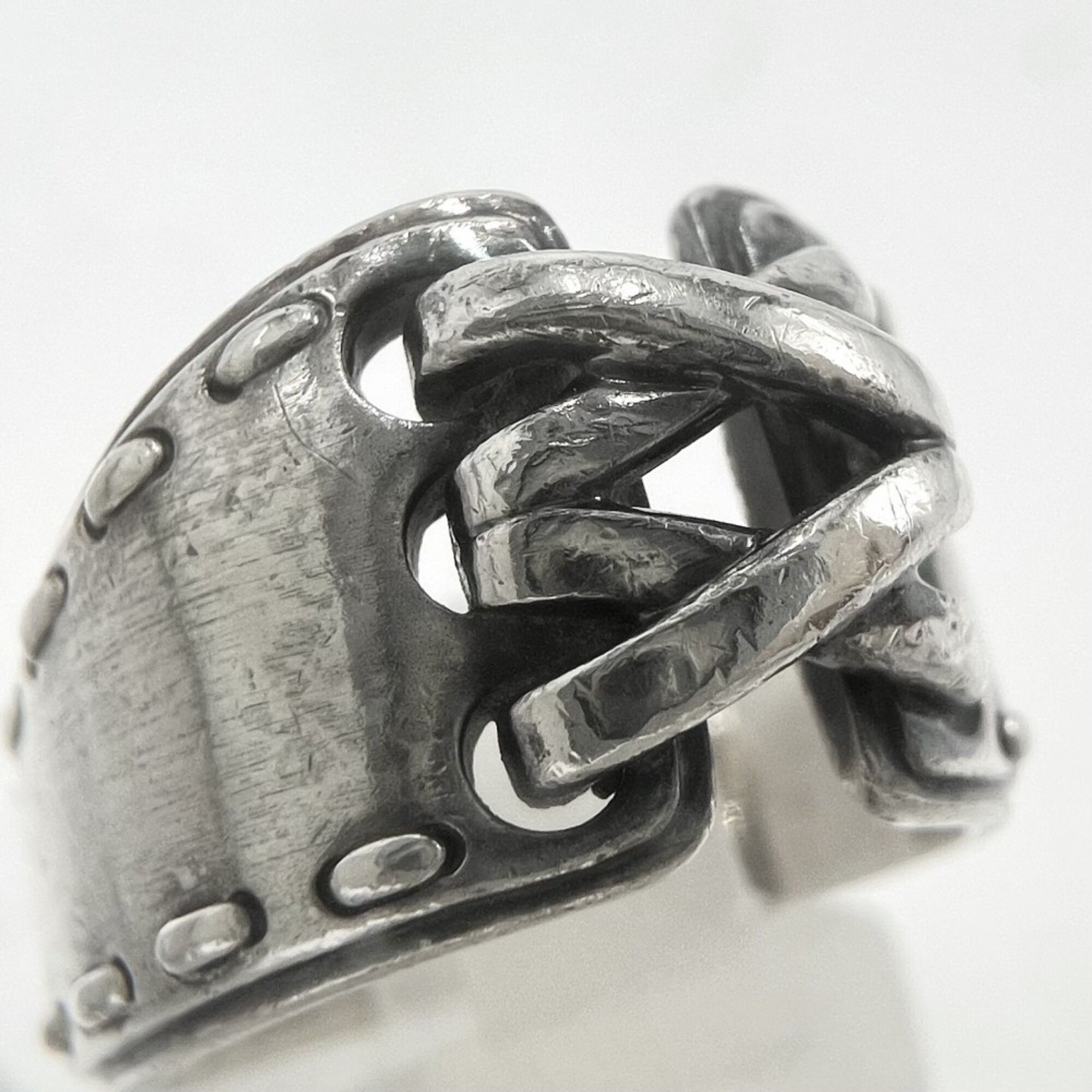 Silver 925 Band Ring (Pre-Owned) - Hermes - Modalova