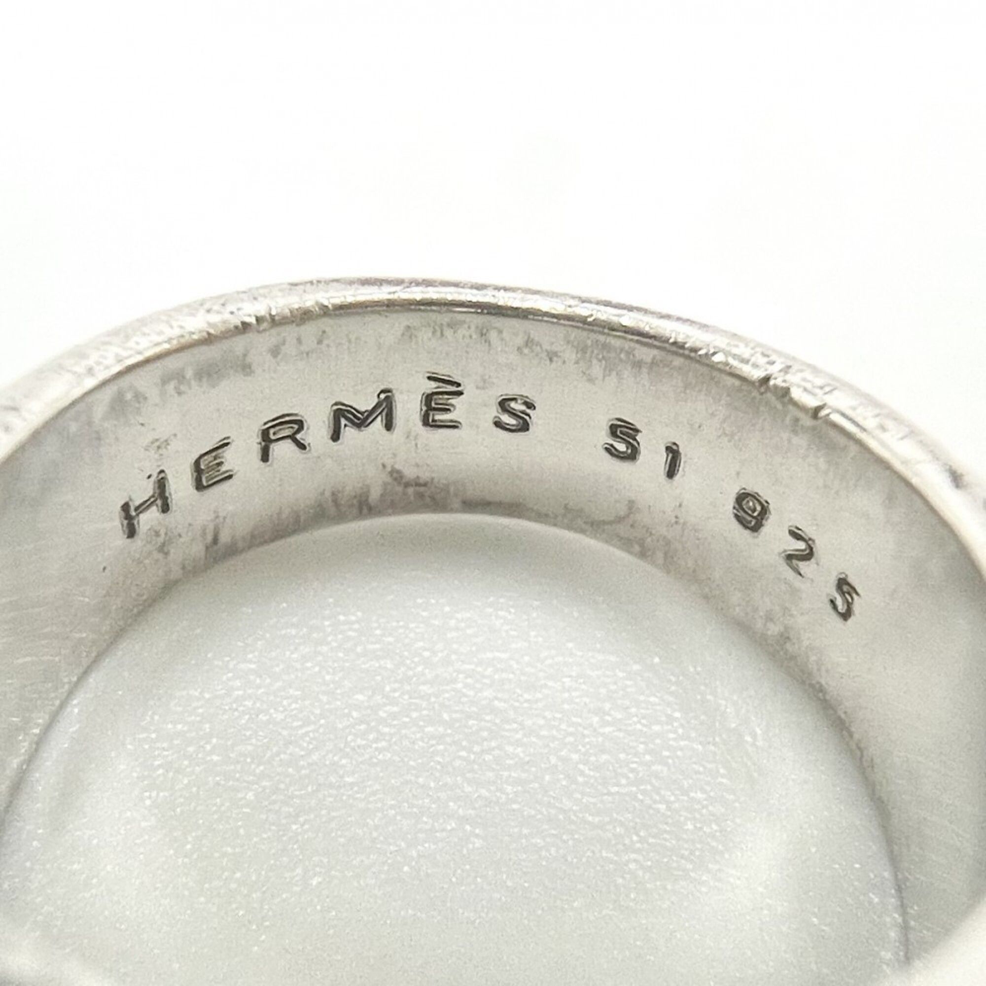 Silver 925 Band Ring (Pre-Owned) - Hermes - Modalova