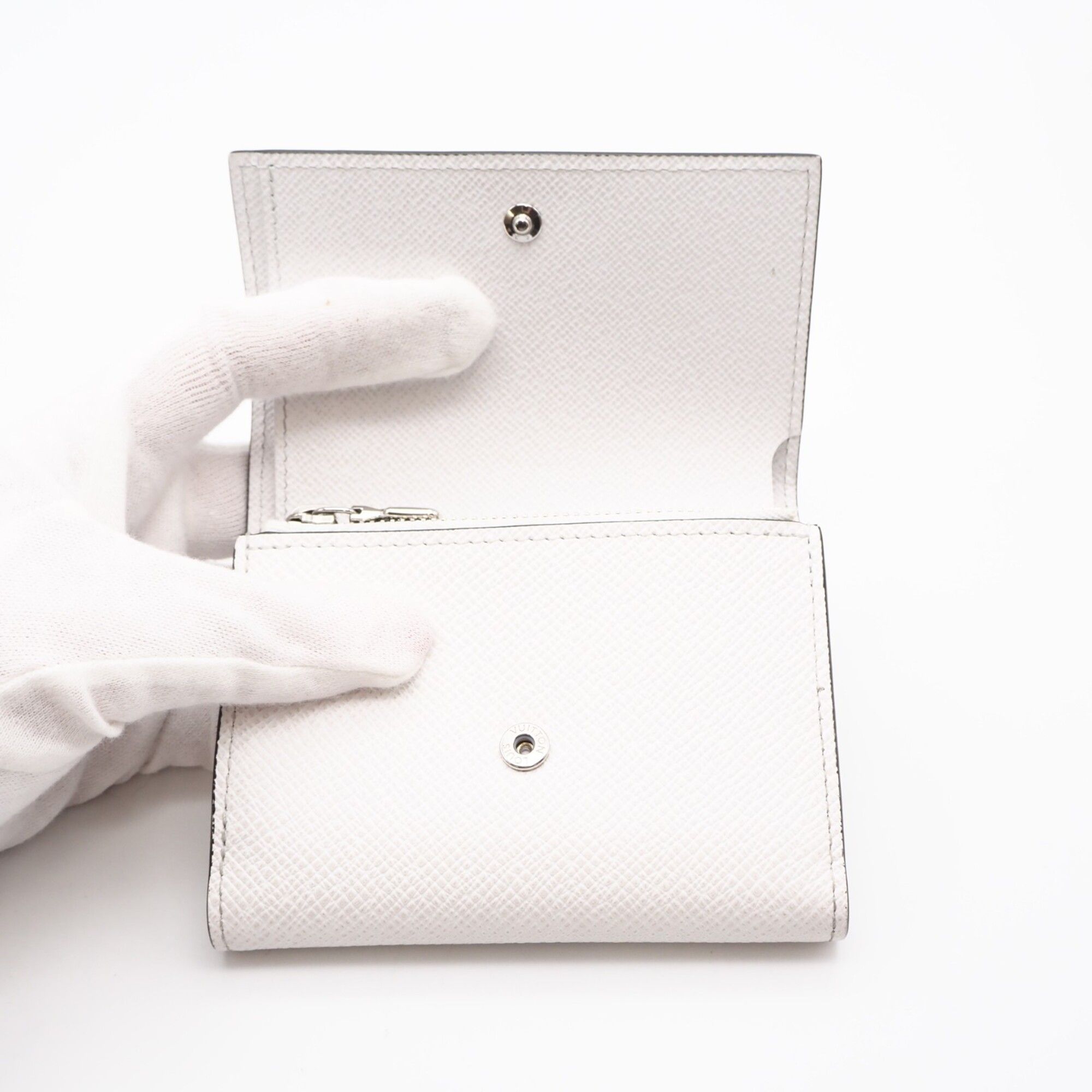 Taigarama Coated Canvas Leather Wallet (Tri-Fold) (Pre-Owned) - Louis Vuitton - Modalova