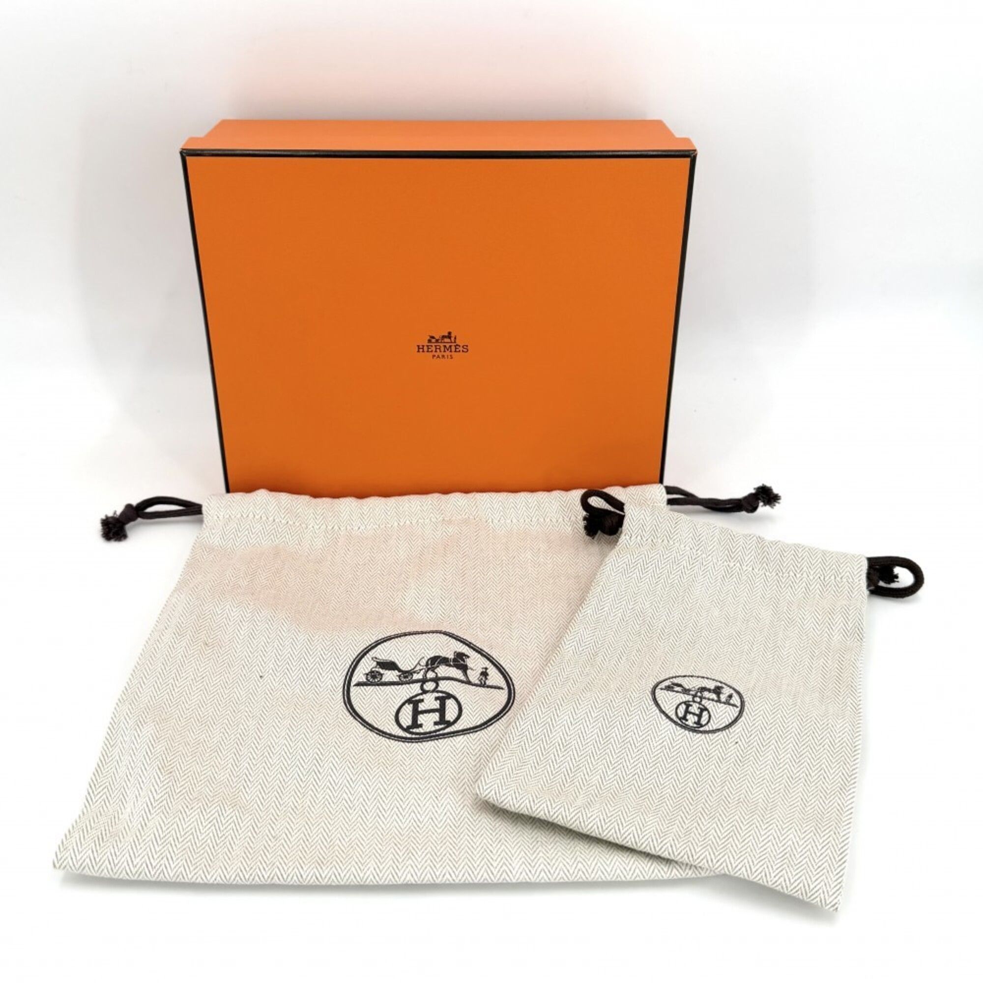 Leather Pochette Shoulder Bag (Pre-Owned) - Hermes - Modalova