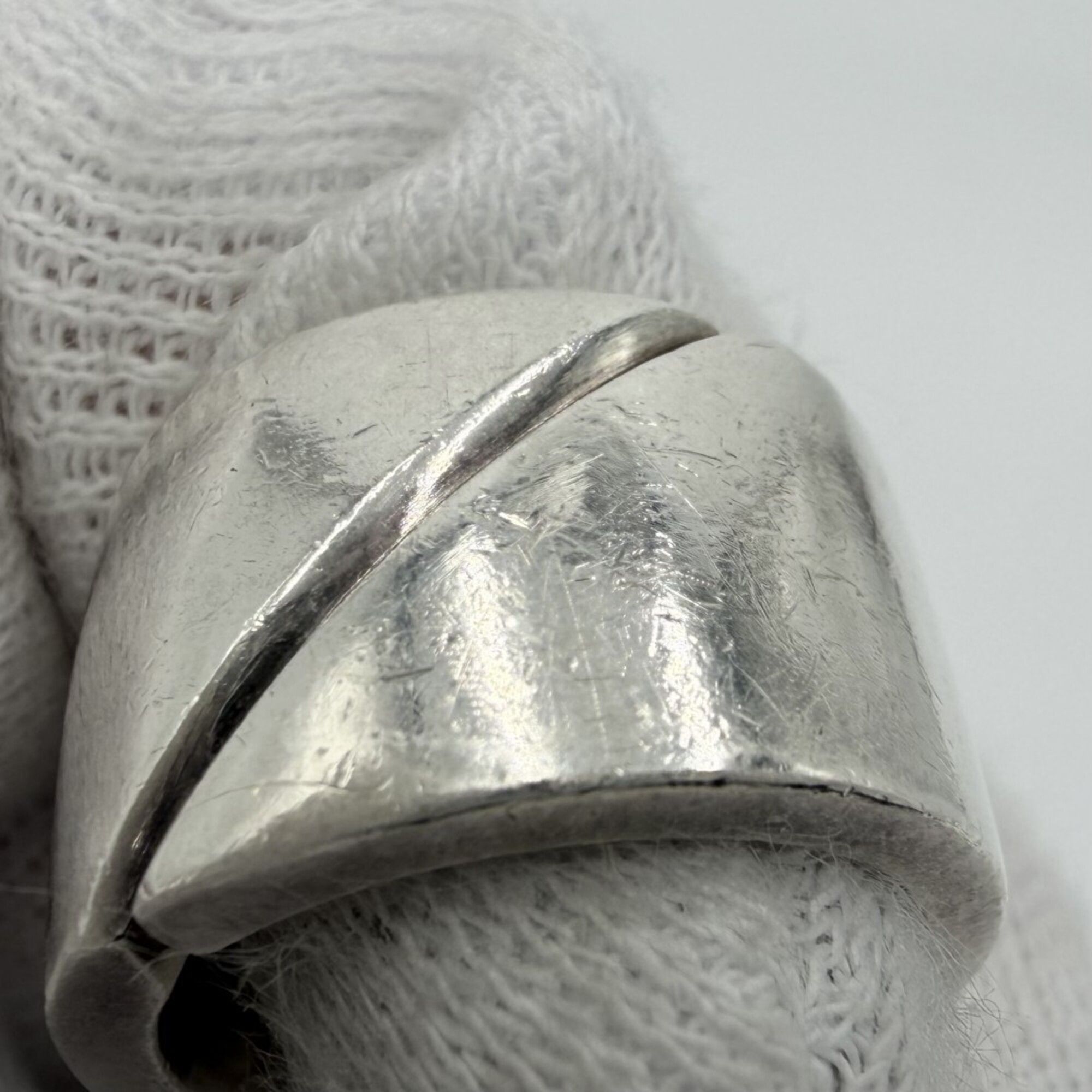 Silver 925 Band Ring (Pre-Owned) - Hermes - Modalova
