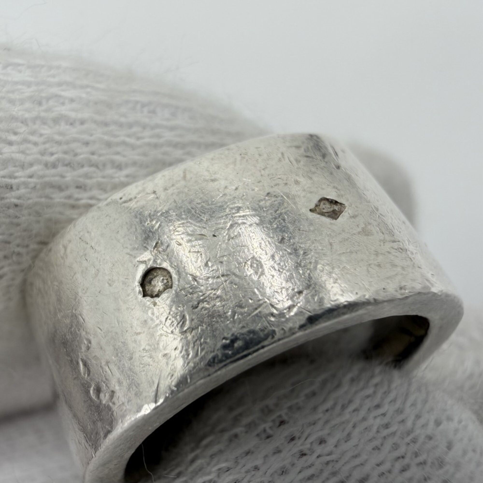 Silver 925 Band Ring (Pre-Owned) - Hermes - Modalova