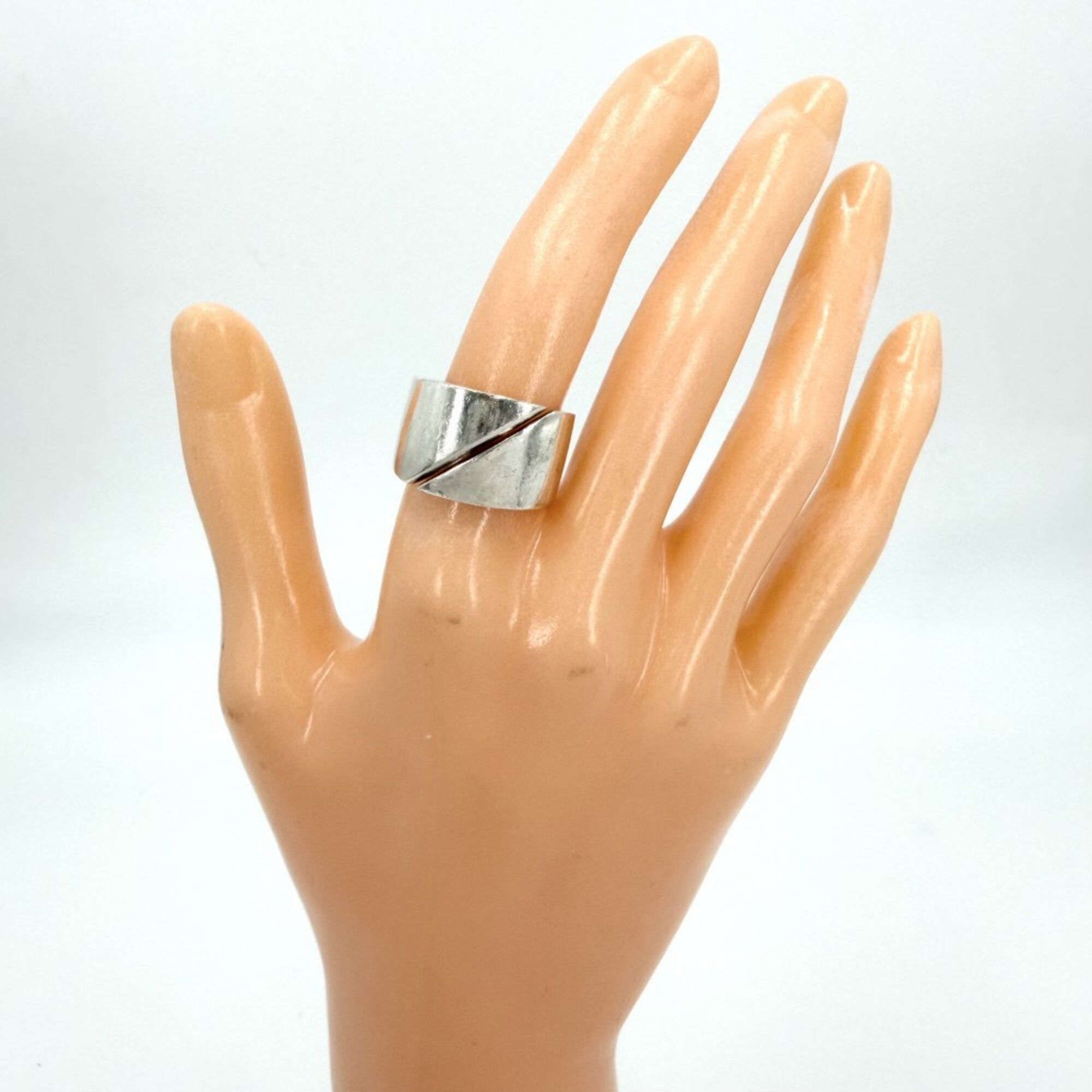 Silver 925 Band Ring (Pre-Owned) - Hermes - Modalova